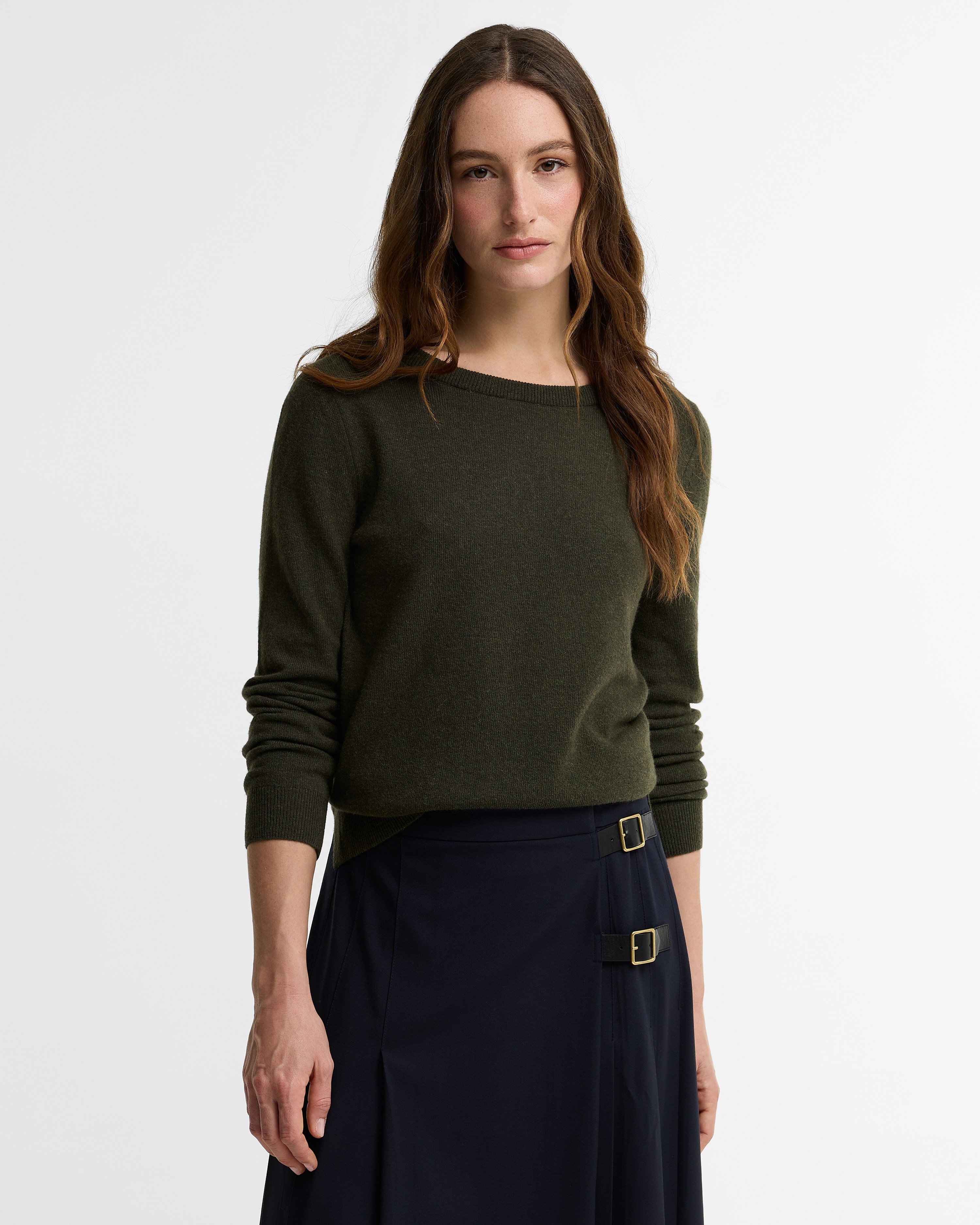 Barbour Pendle Crew Triko Kazak