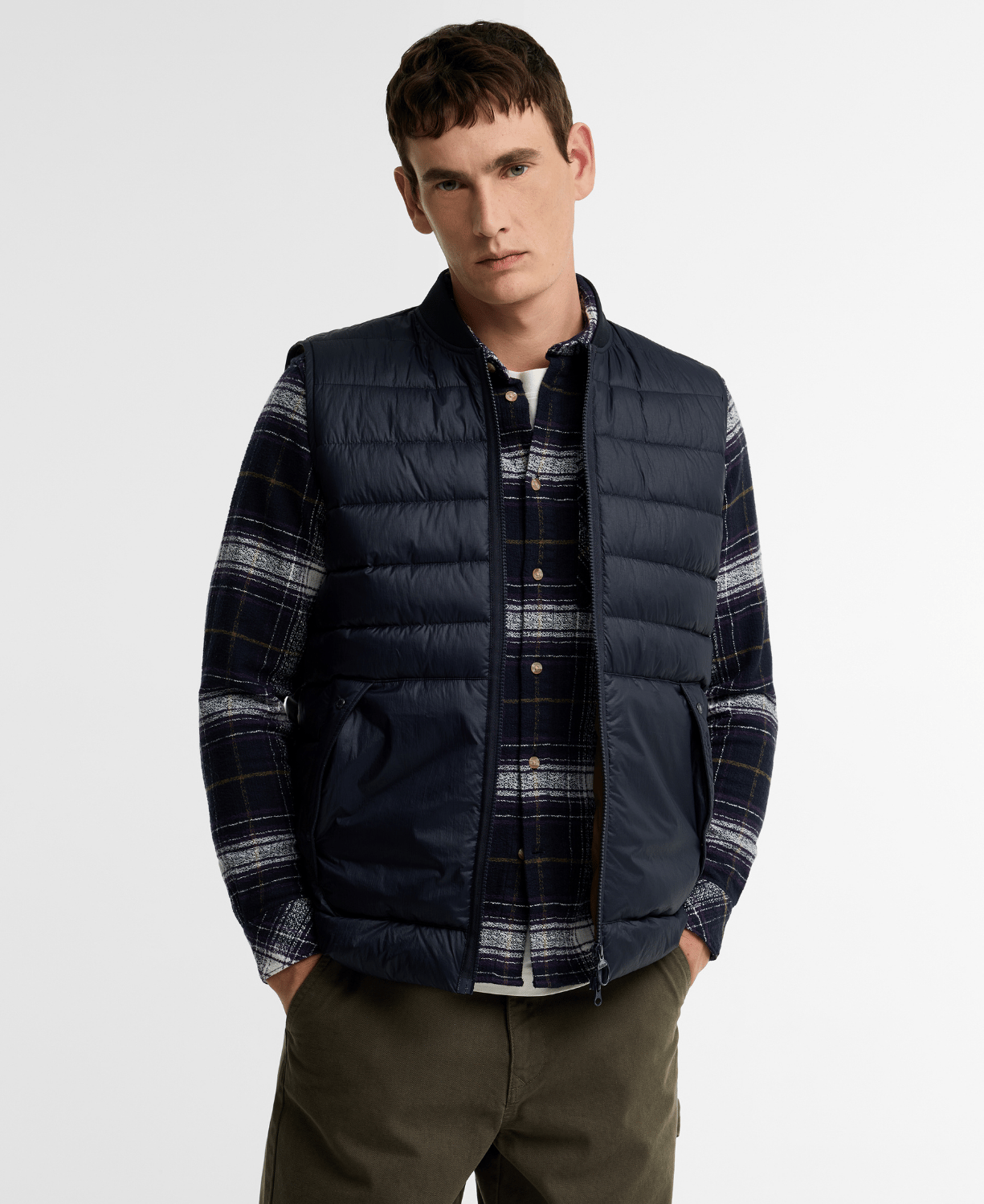 Barbour Re-Engineered Hadden Kapitone Yelek