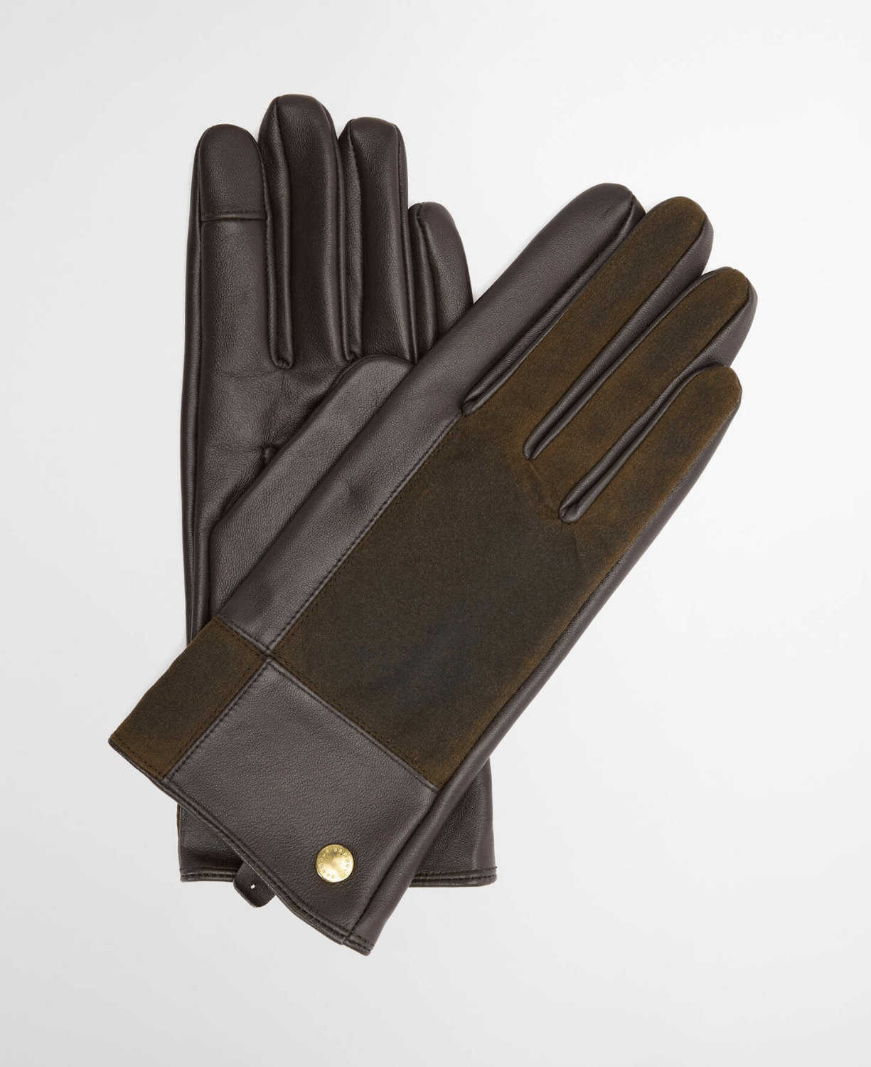 Barbour Rudson Patchwork Deri Eldiven