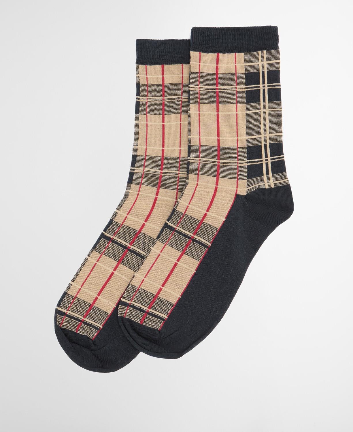 Barbour Tartan Çorap