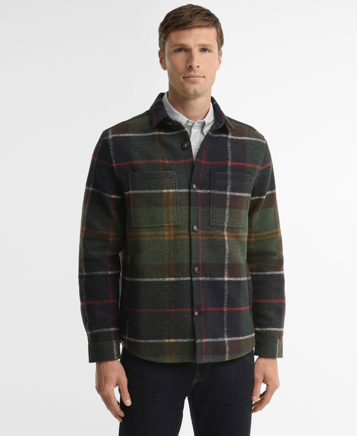 Barbour Woodlane Brushed Dış Gömlek