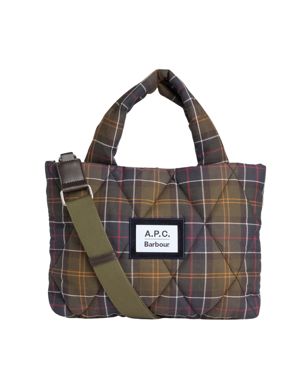 Barbour x A.P.C. Classic Kapitone Çanta