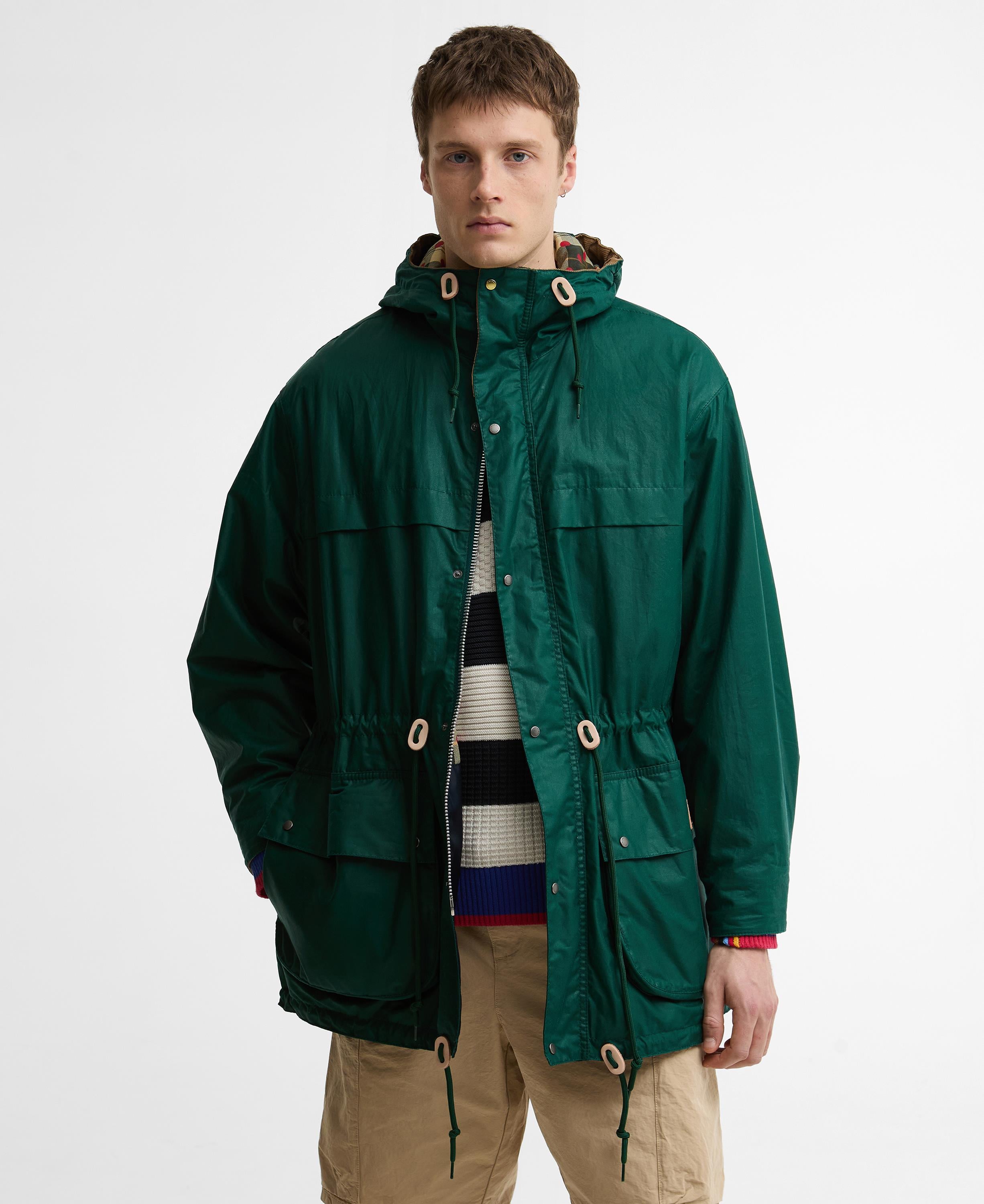 Barbour x Paul Smith Durham Yağlı Ceket