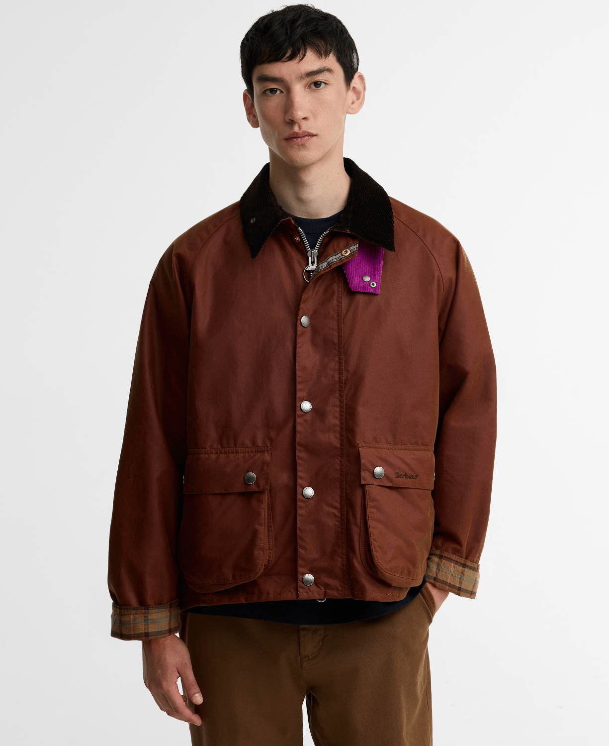 Barbour x Paul Smith Key Tport Yağlı Ceket