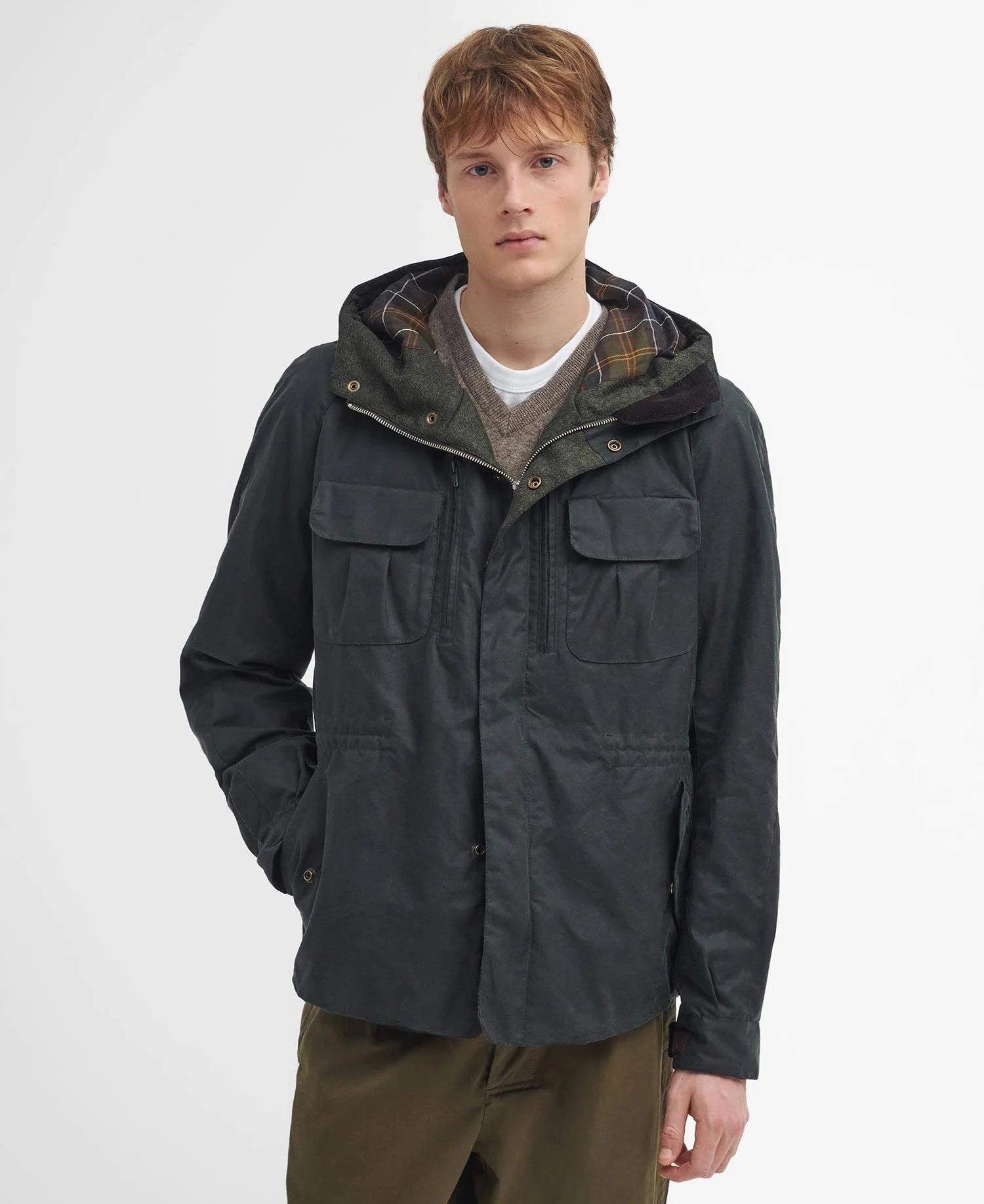 Barbour x TO KI TO Bicycle Yağlı Ceket