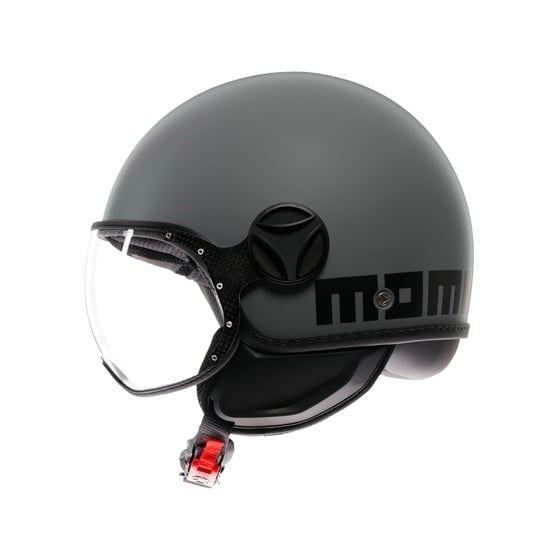 MOMODESİGN FGTR CLASSİC MONO MATT GREY BLACK AÇIK KASKMOMODESİGNAçık Kasklar