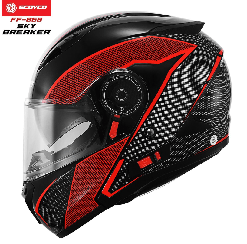 SCOYCO 868 SKY BREAKER KASKSCOYCOÇene Açılır Kasklar