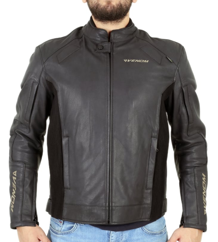  VENOM CEKET D2 RACING SİYAH MONTVENOMDeri Montlar