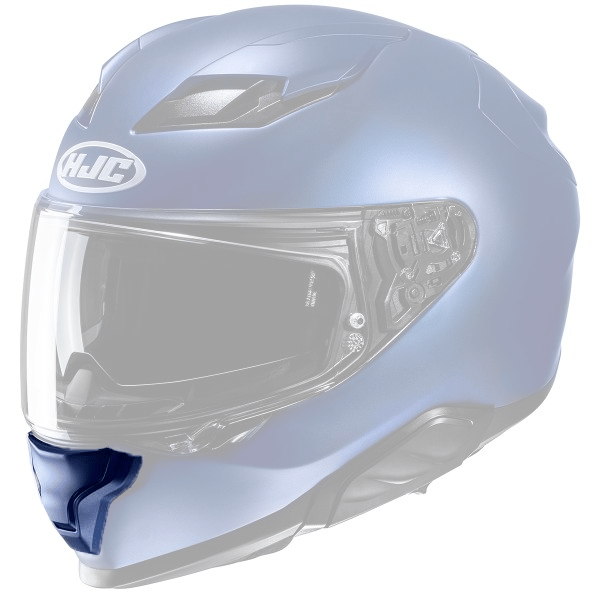 HJC F71 KASK ÇENE HAVALANDIRMA SEMI FLAT BLACK TITANIUM
