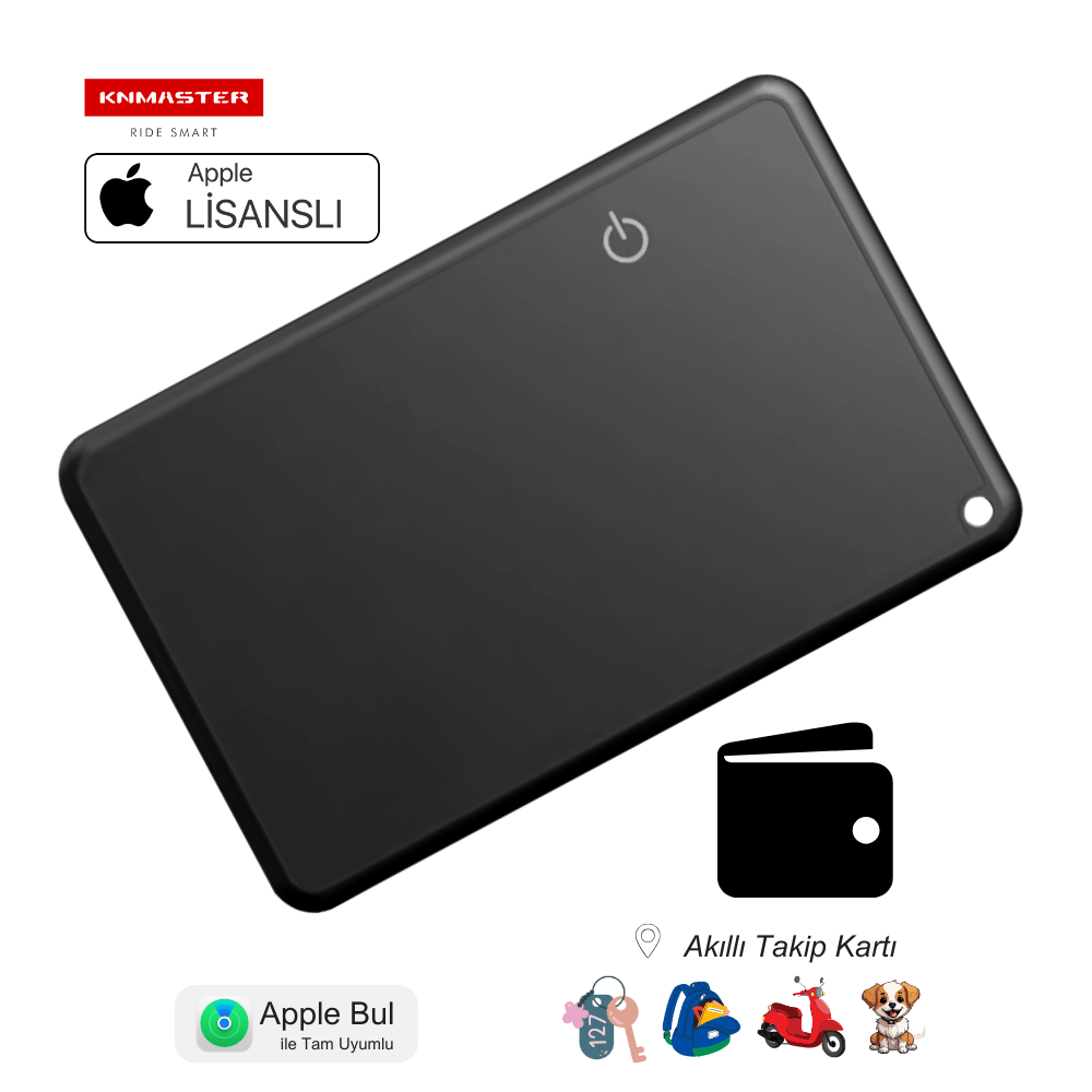 KNMASTER KNTAG 1C – ULTRA İNCE AKILLI TAKİP KARTI (CÜZDAN BULUCU)KNMASTERİnterkom Cihazları