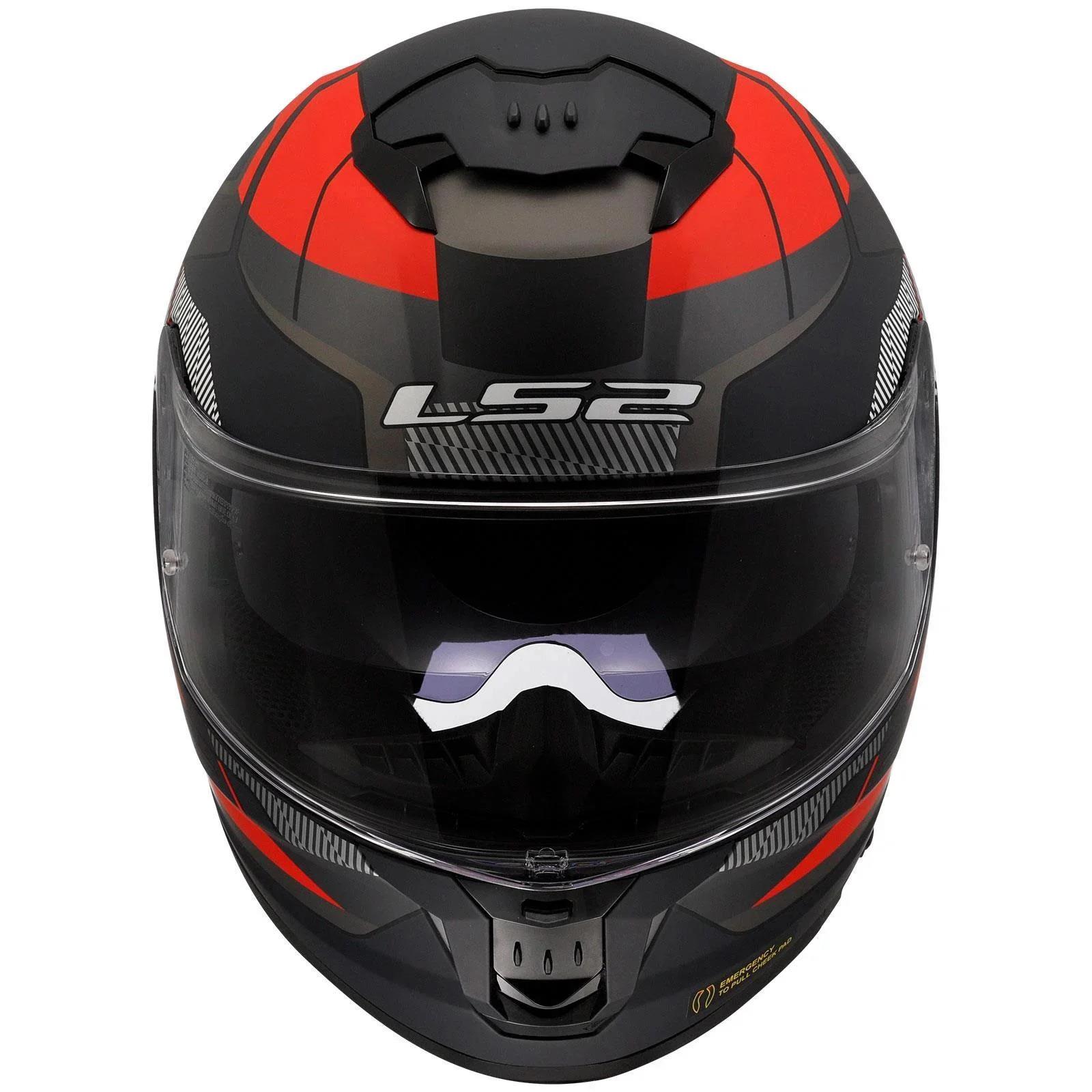 LS2 STREAM 2 ROAD MAT BLACK TITANIUM RED ls2Kapalı KasklarLS2 Stream 2 Road Mat Black Titanium Red Kask | ECE 22.06 Onaylı Kapalı KaskLS2 Stream 2 Road Mat Black Titanium Red Kask | ECE 22.06 Onaylı Kapalı Kask