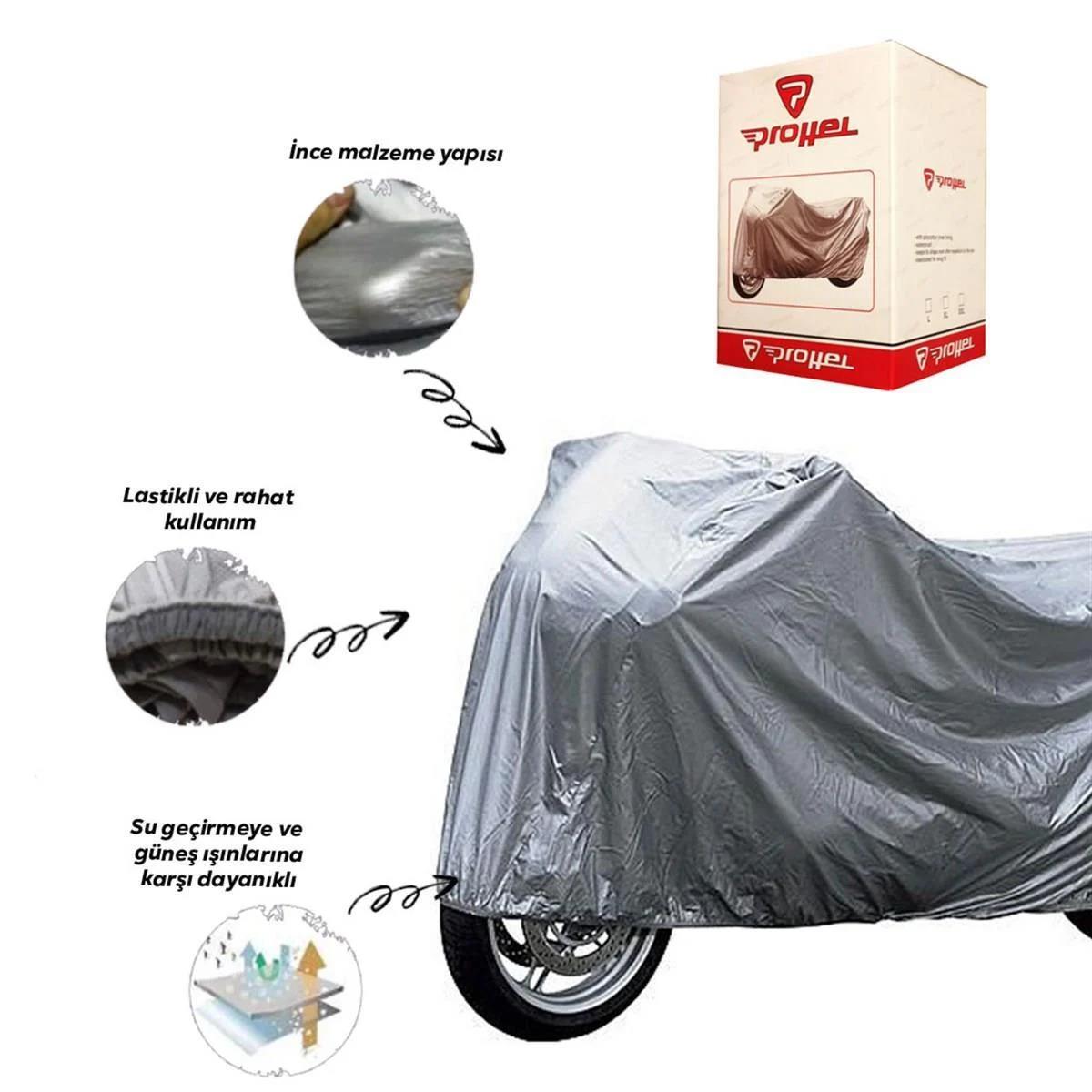 PROHEL MOTORSİKLET BRANDASI XLPROHELMotosiklet BrandalarıPROHEL Motosiklet Brandası | Su Geçirmez, Dayanıklı ve Sele Koruyucu BrandaPROHEL Motosiklet Brandası | Su Geçirmez, Dayanıklı ve Sele Koruyucu Branda