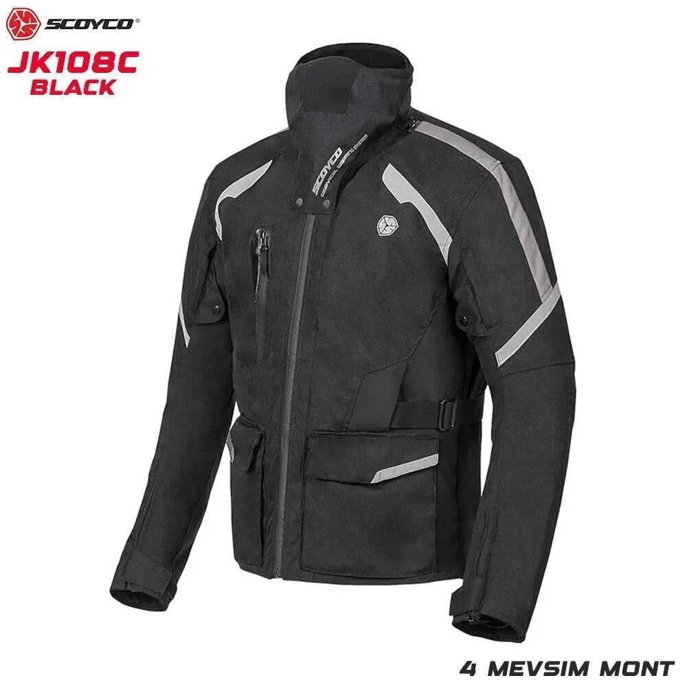 SCOYCO JK108 BLACK CEKETScoyco3 Mevsim MontlarScoyco JK108 Black Ceket | Dayanıklı ve Şık Motosiklet Ceketi Scoyco JK108 Black Ceket | Dayanıklı ve Şık Motosiklet Ceketi 