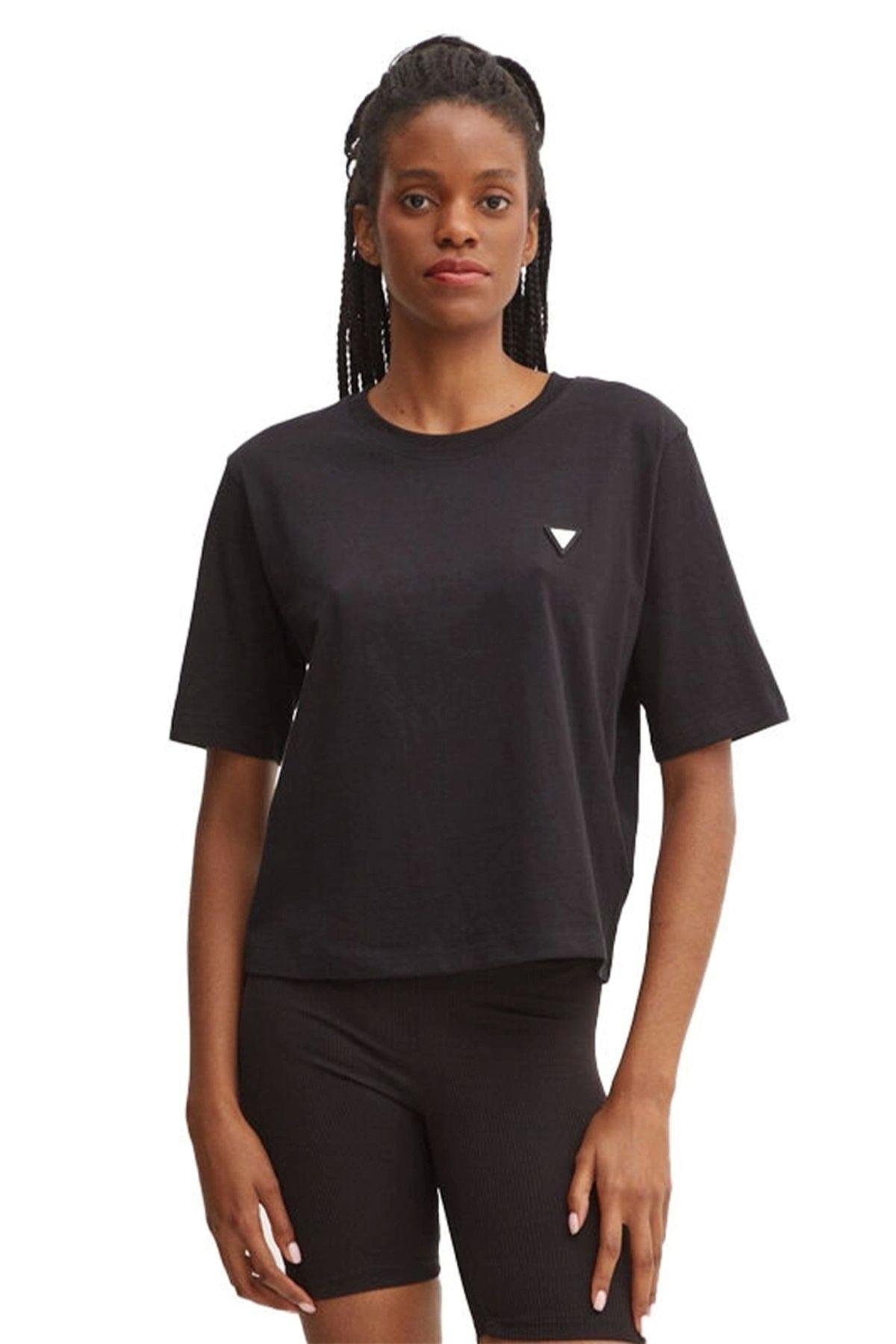 Colette Boxy T-shırt Kadın Siyah T-shirt V4bı21ı3z14-jblk