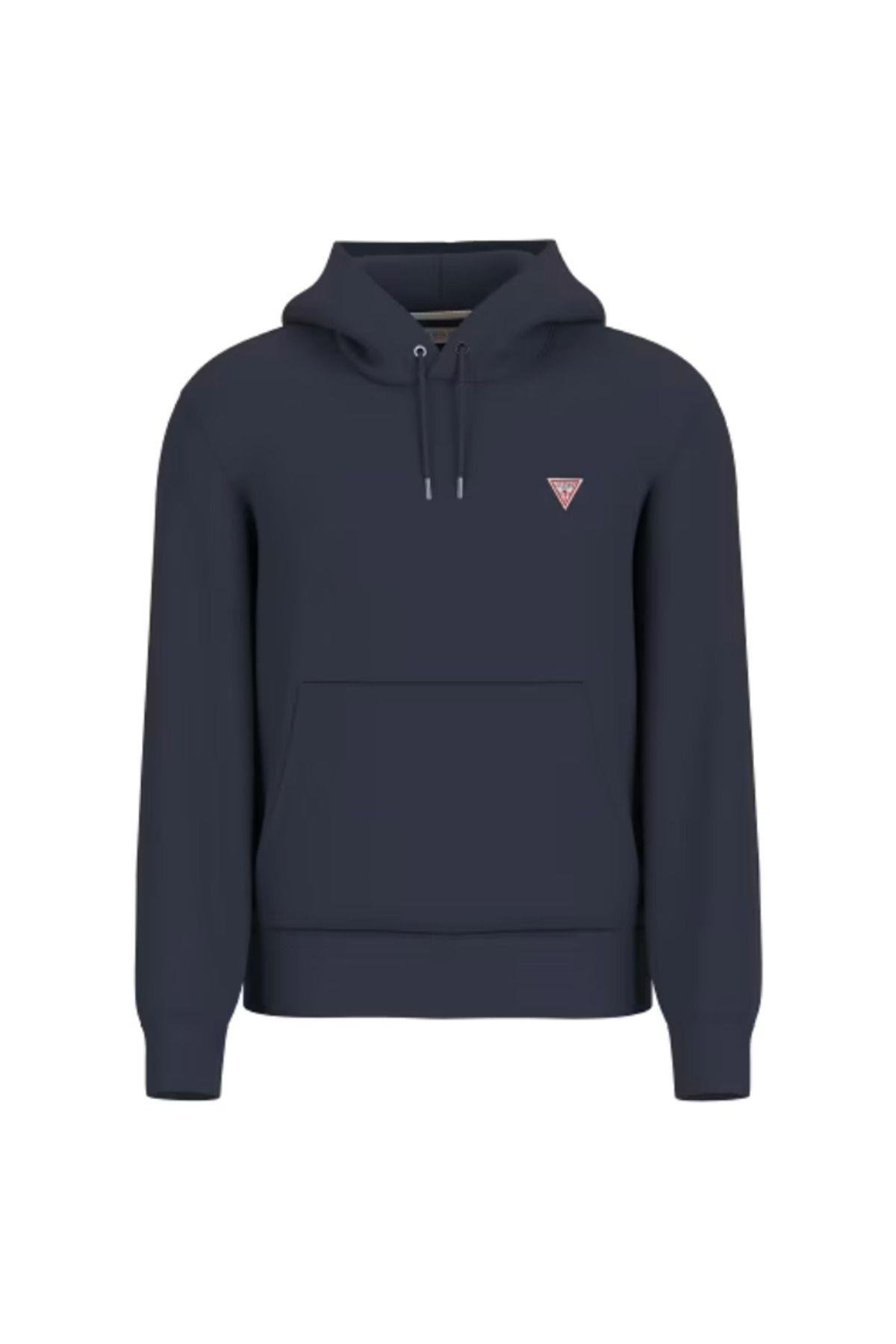 Jeans Marka Logolu Iconıc Triangle GJ HOOD SLIM MINI TRIANG HODDIE