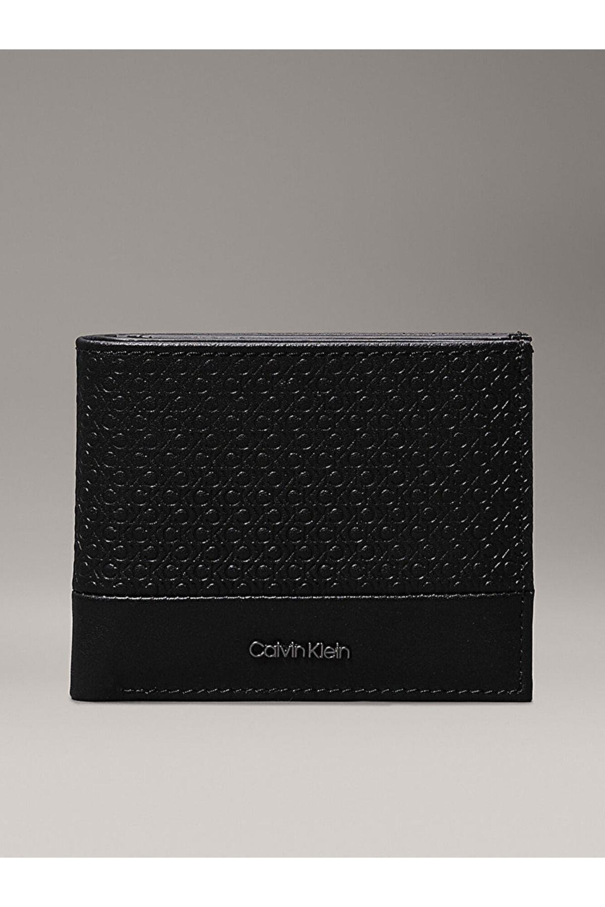 Logo Leather RFID Billfold Wallet Cüzdan