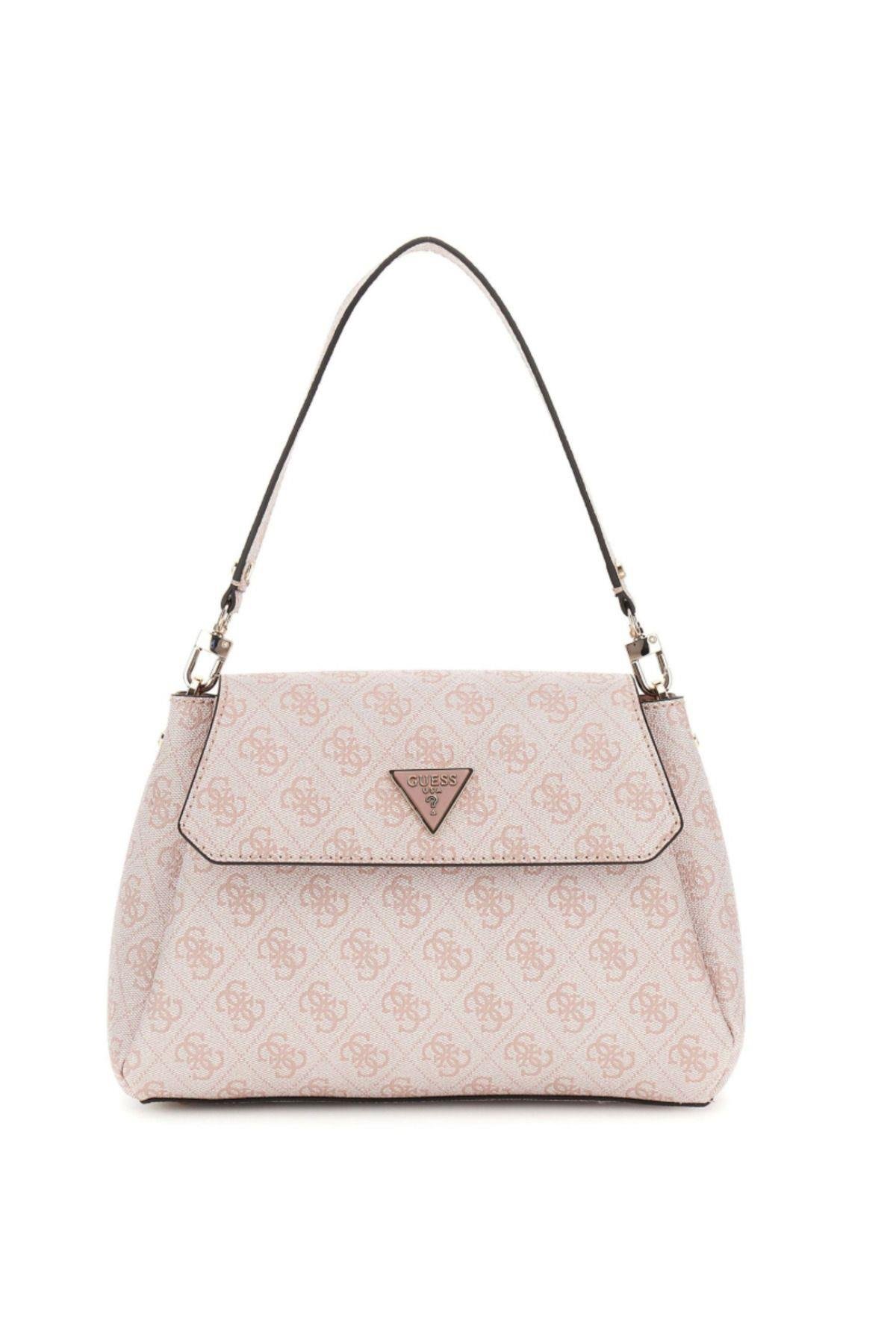 Sora Dusty Rose Kadın Marka Logolu Omuz Çantası SG950720 Toz Pembe