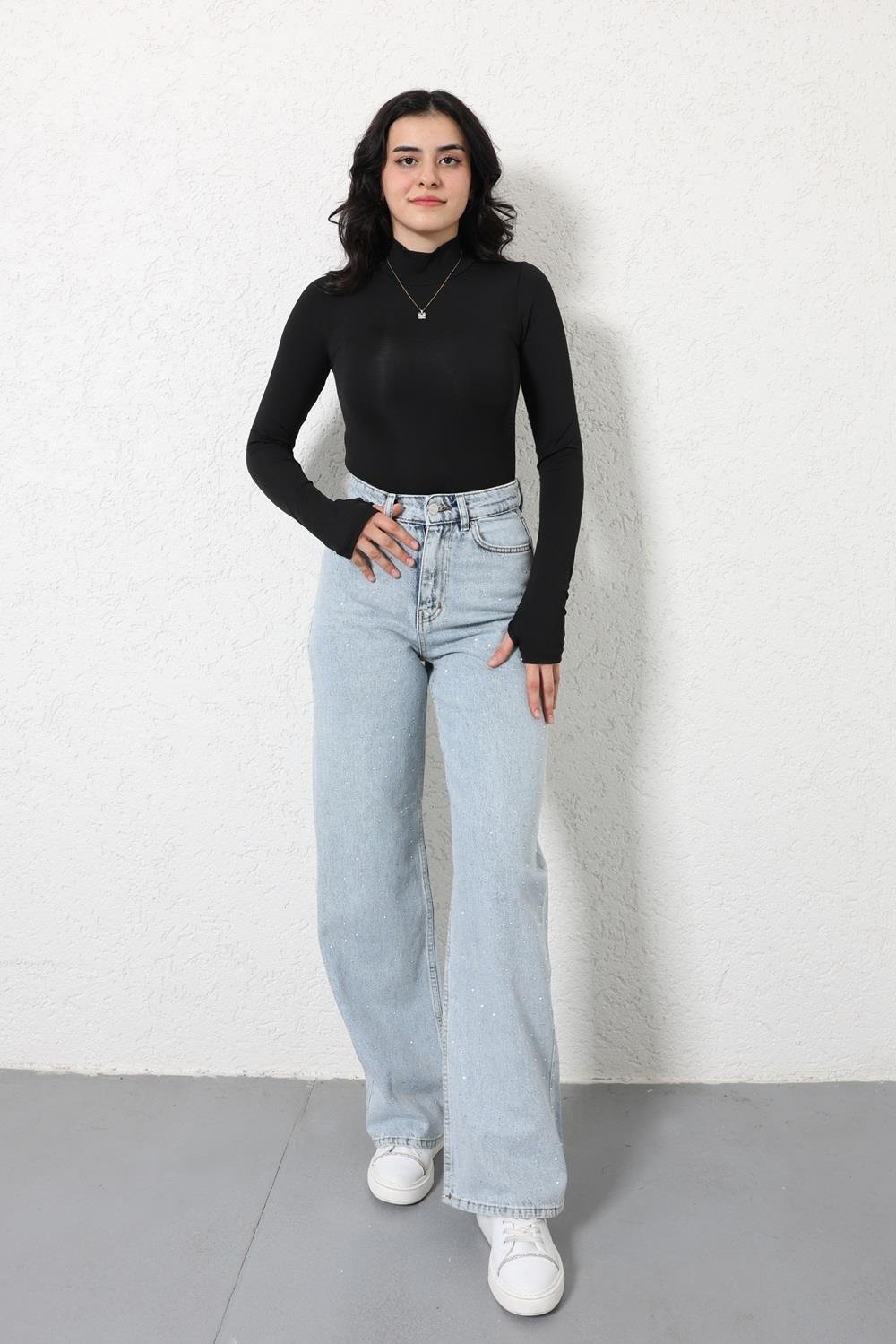BodysuitBalıkçı Yaka Bodysuit