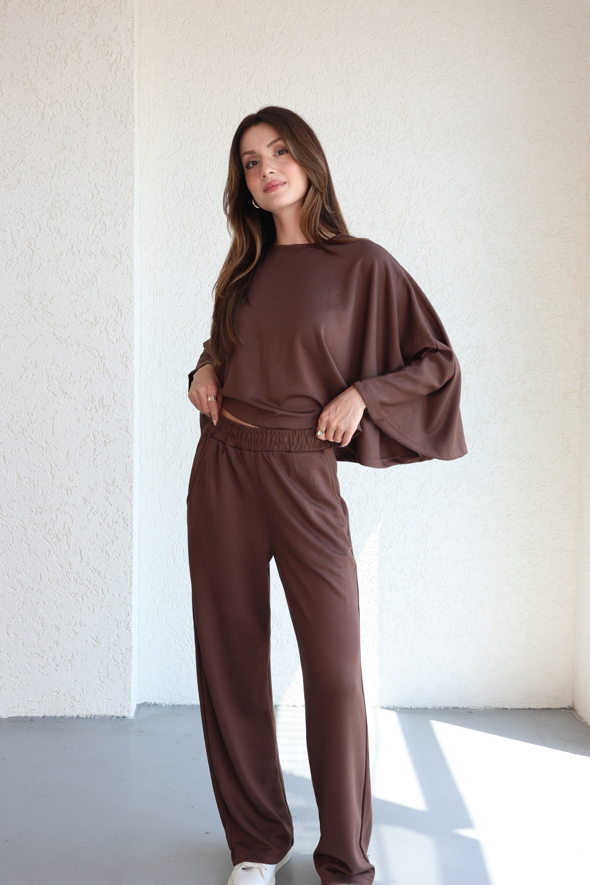 Pantolon TakımYarasa Kol Oysh Pantolon Bluz Takım