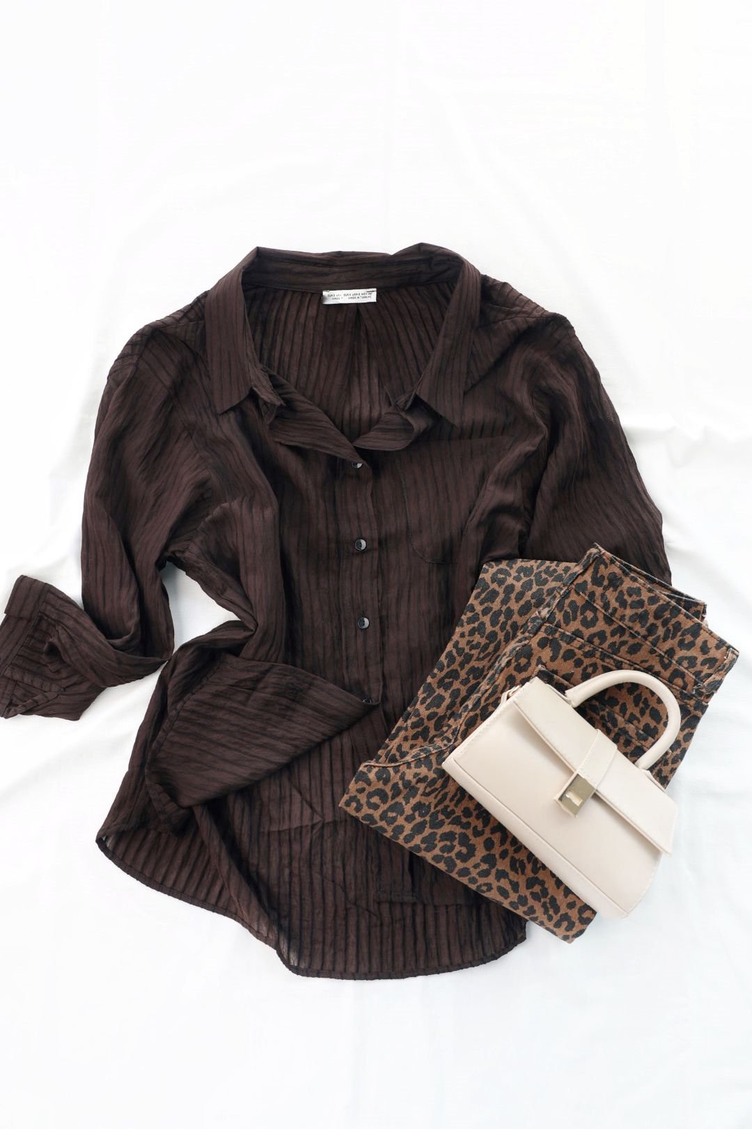 GömlekKendinden Çizgili Gömlek