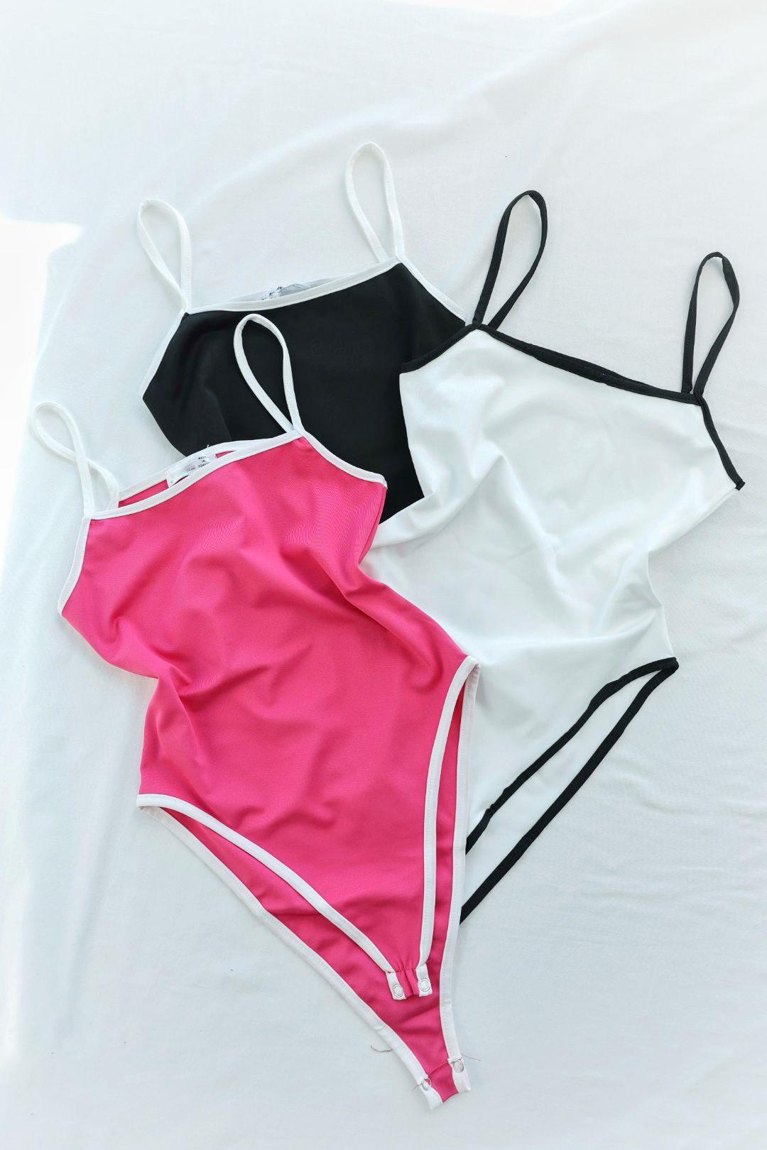 BodysuitŞeritli Askılı Zıbın