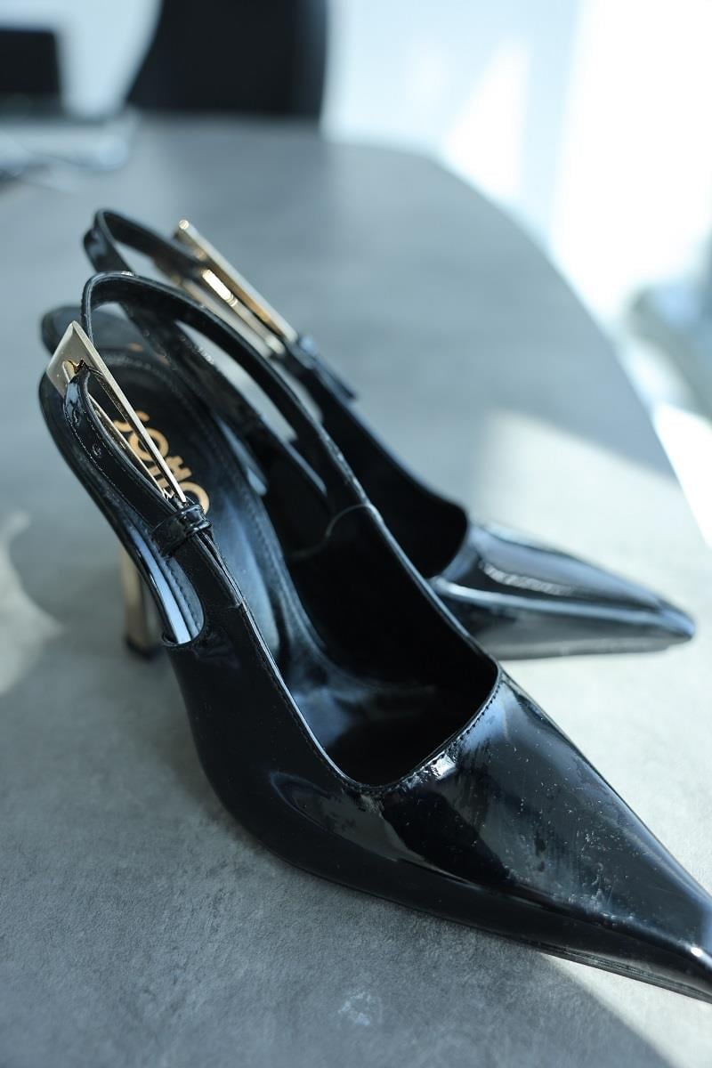 Topuklu AyakkabıAstoria Rugan Topuklu Ayakkabı