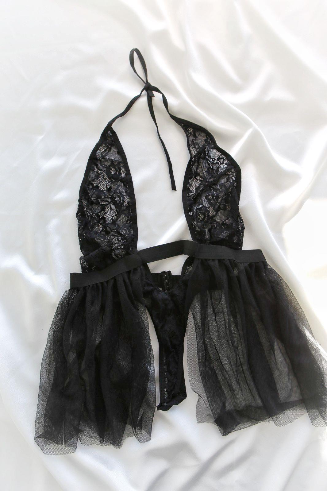 FantasyTül Detaylı Güpürlü Fantasy Set