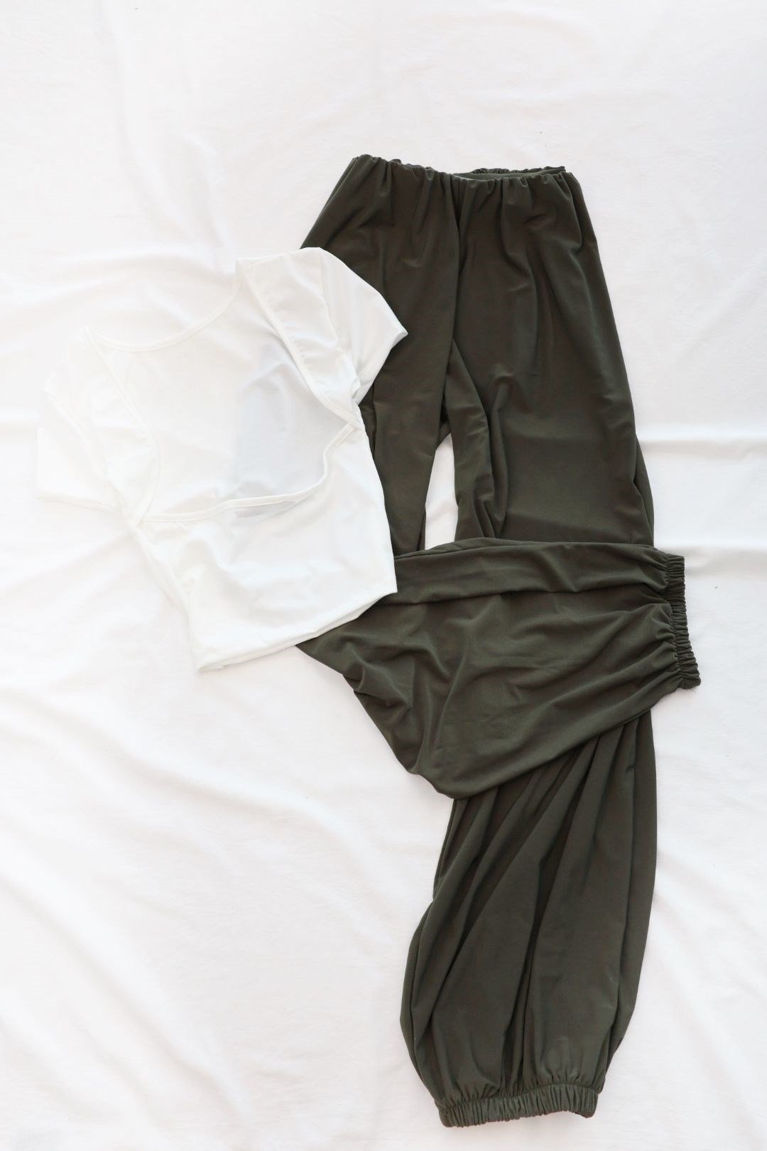 PantolonDökümlü Şalvar Pantolon