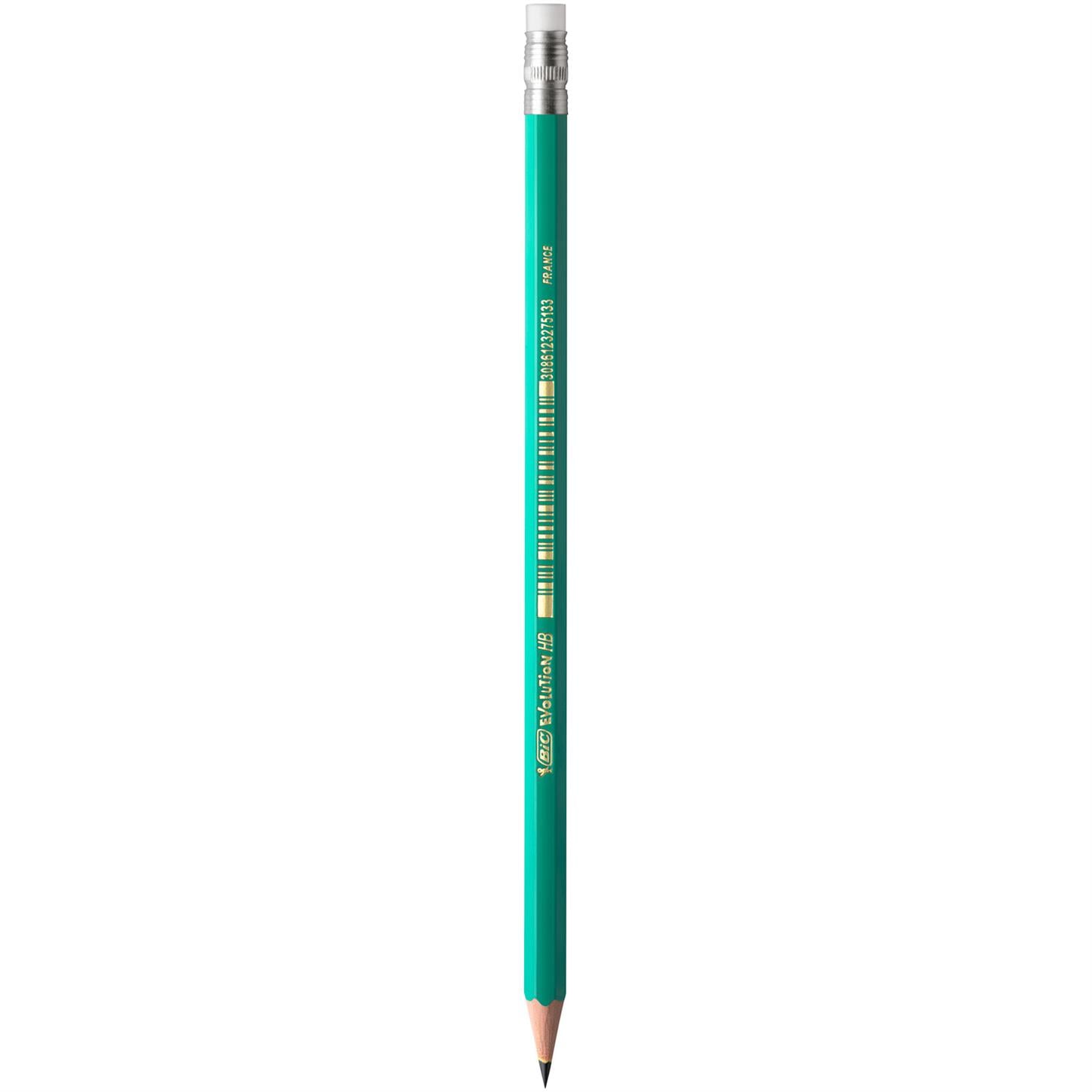 Bic Evolutıon 655 HB Silgili Kurşun Kalem, Siyah