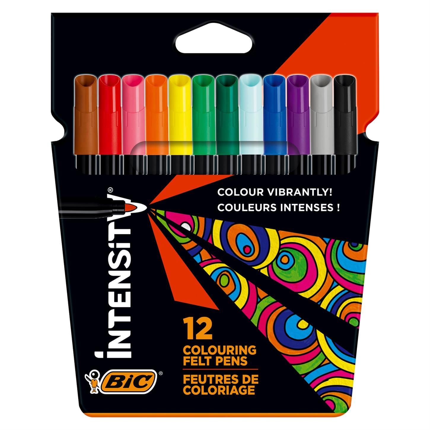 Bic Intensıty Keçeli Boya Kalemi, 12 Renk