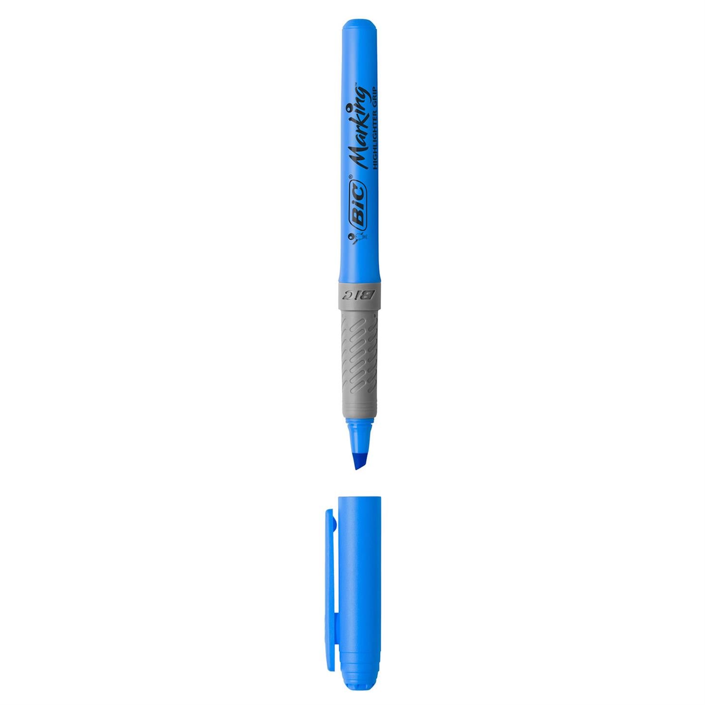 Bic Markıng Hıghlıghter Grıp Fosforlu Kalem, Mavi