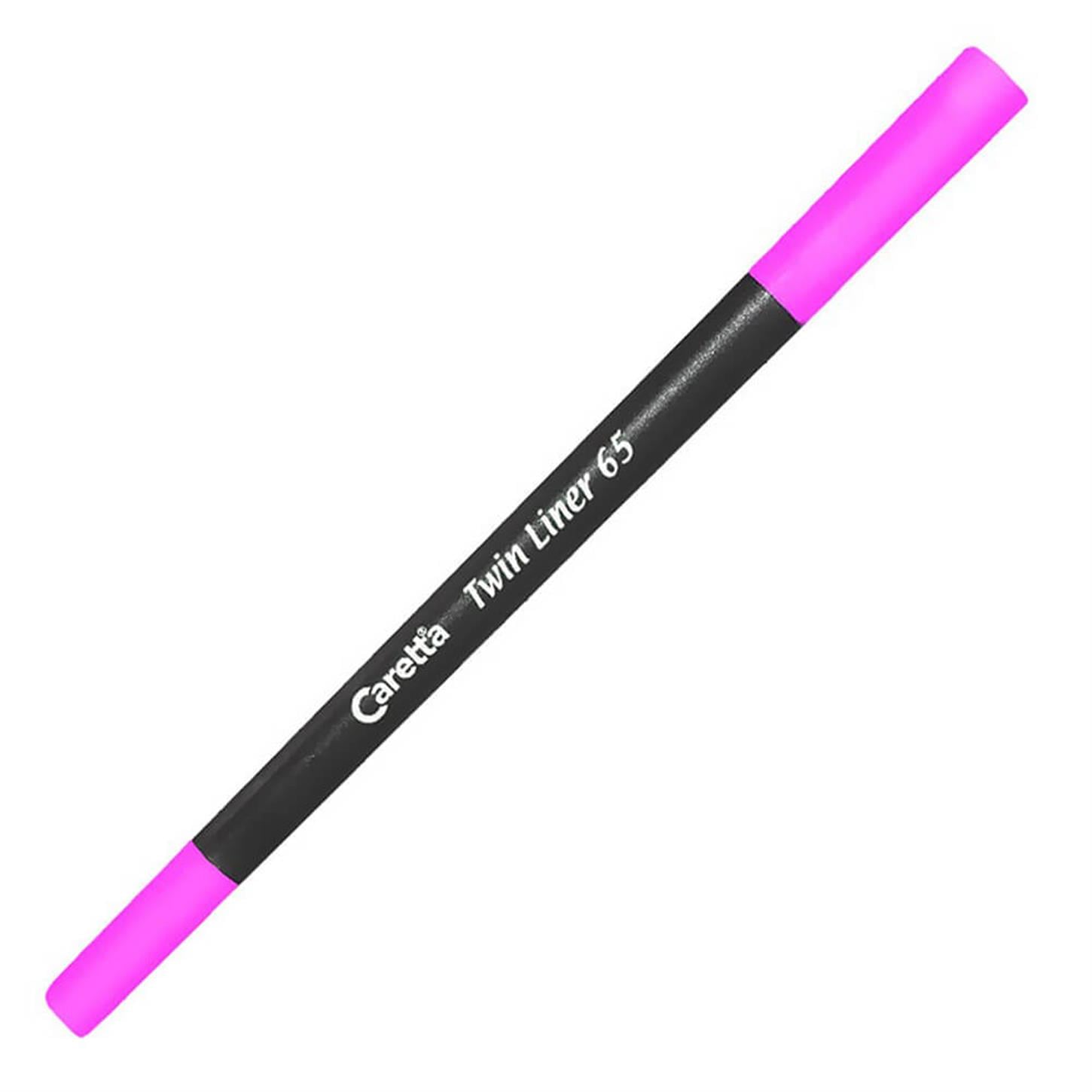 Caretta Twin Liner 0.4mm 1,0mm Kalem Pembe