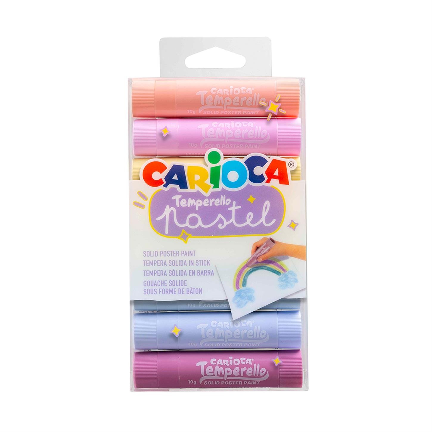 Carioca Temperello Stick Poster Boyama Kalemi Pastel 8li