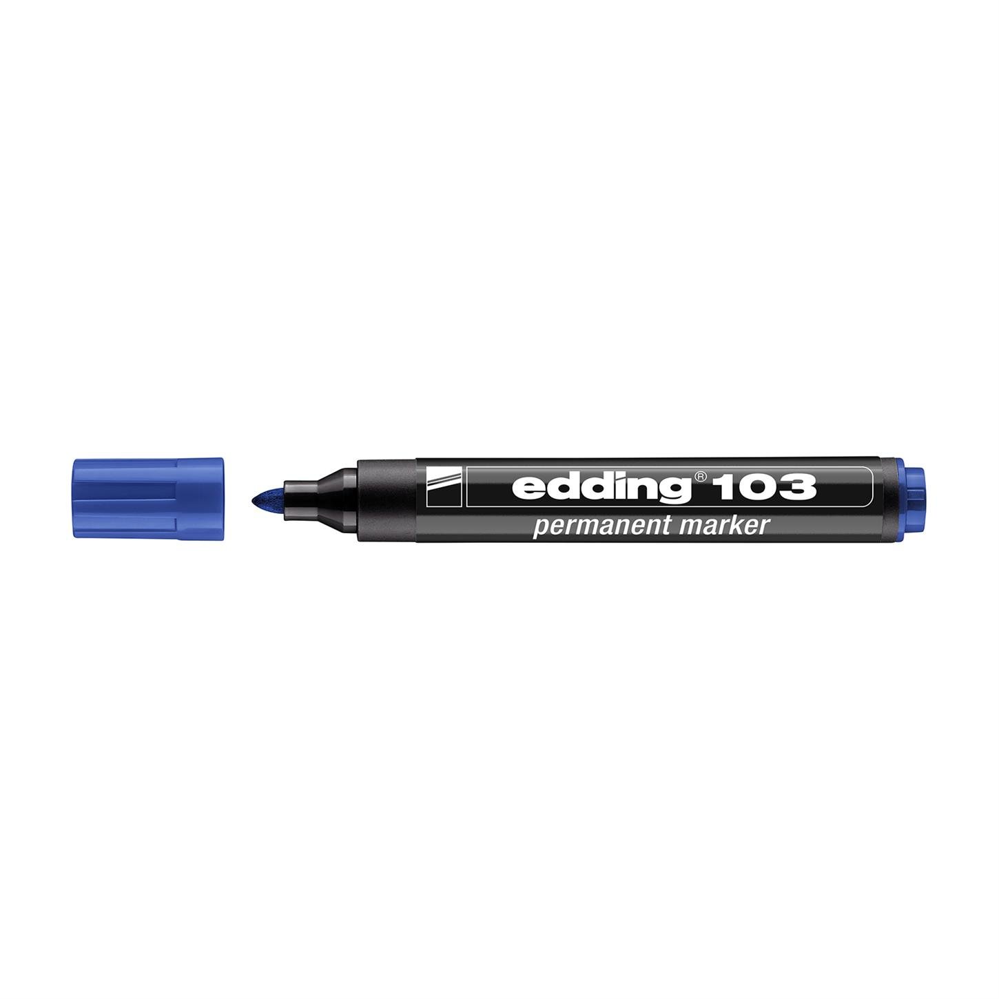 Edding 103 Permanent Markör Mavi