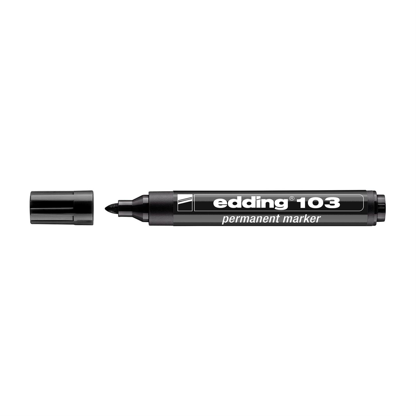 Edding 103 Permanent Markör Siyah