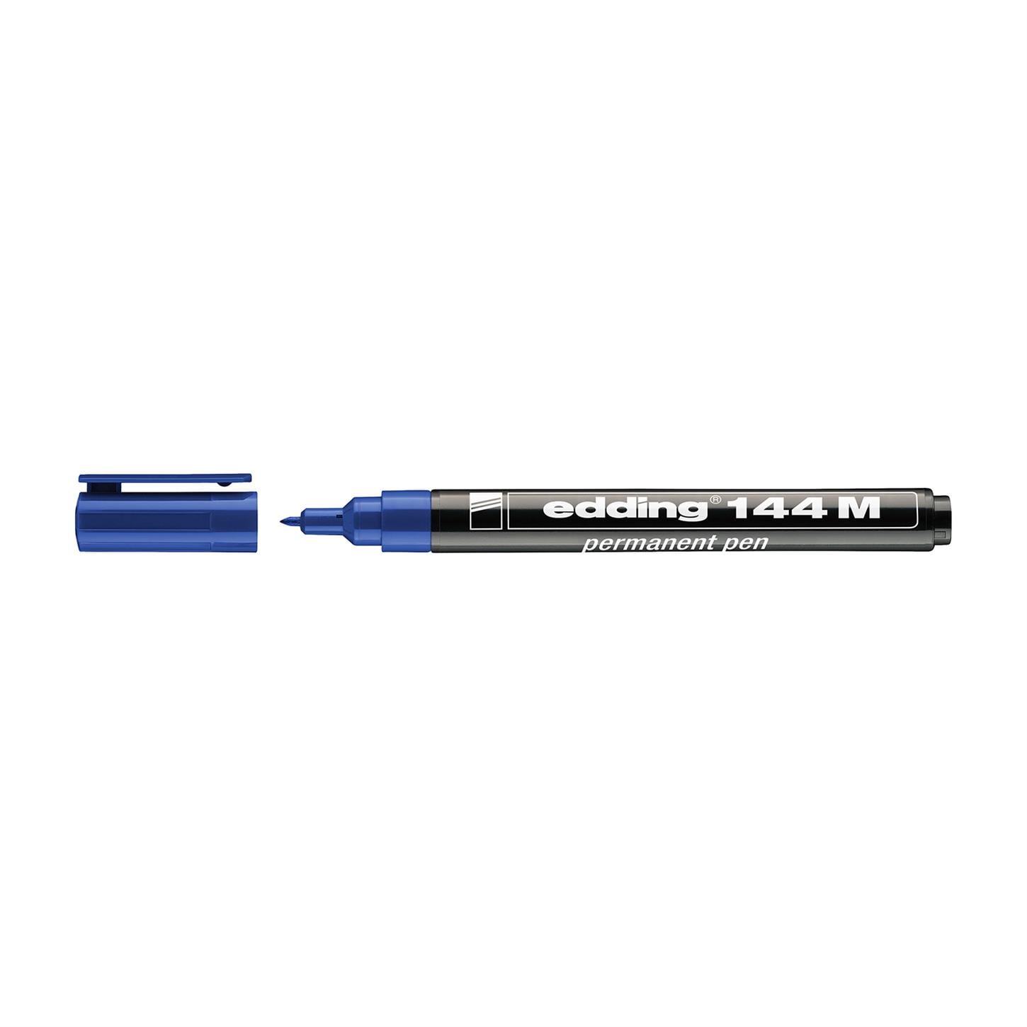 Edding 144M Asetat Kalemi Mavi