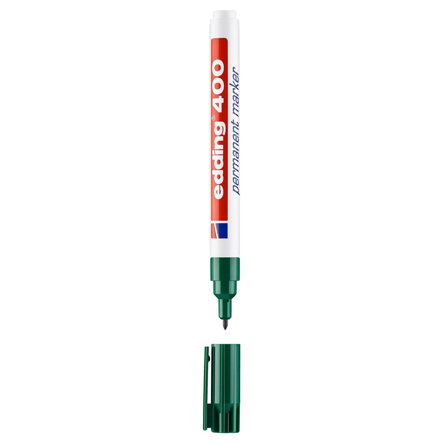 Edding 400 Permanent Markör Yuvarlak Uç 1 mm Yşl