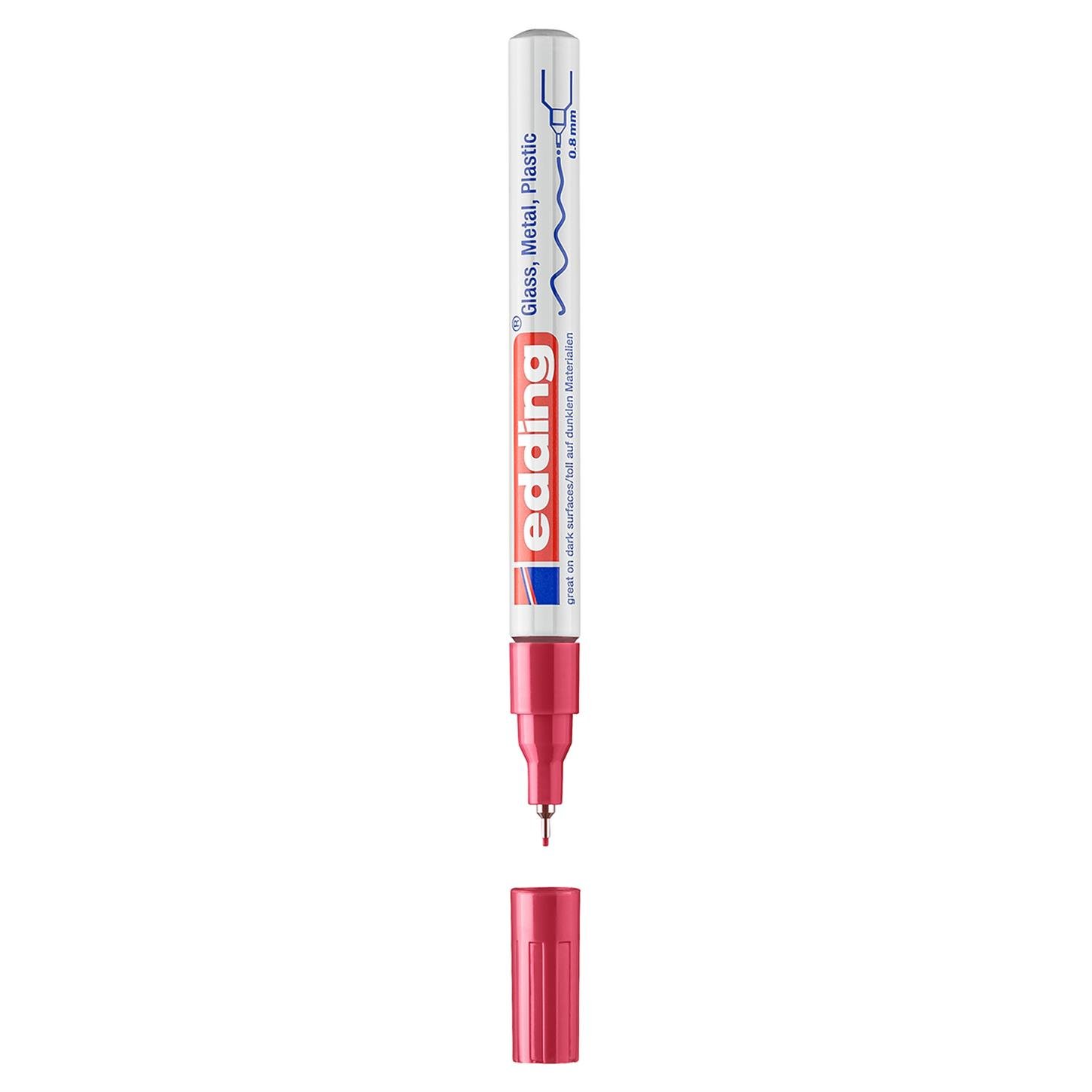 Edding 780 Hobi Sanat Kalemi 0.8 mm Uç Kırmızı