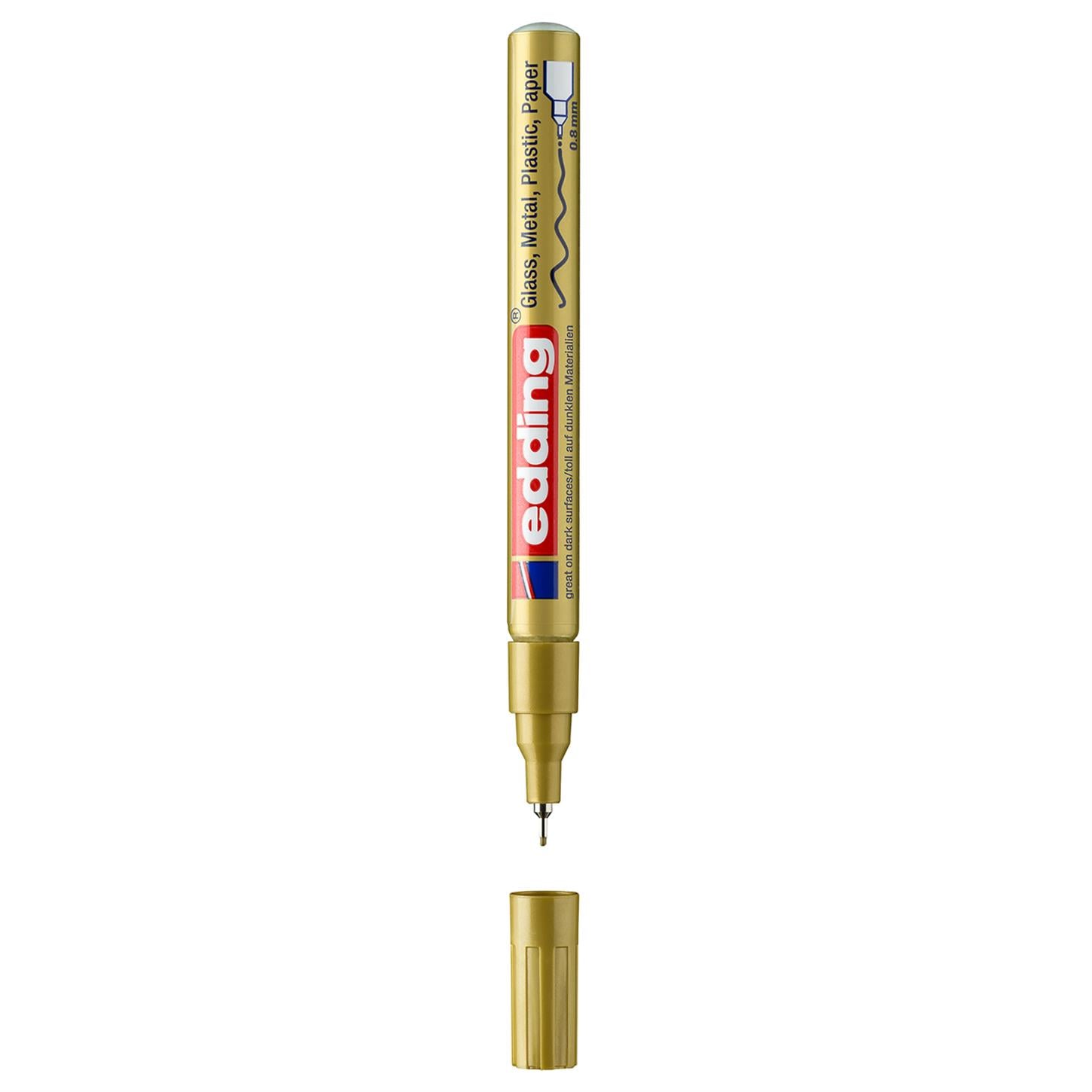 Edding 780 Hobi Sanat Kalemi 0.8 mm Uç Altın
