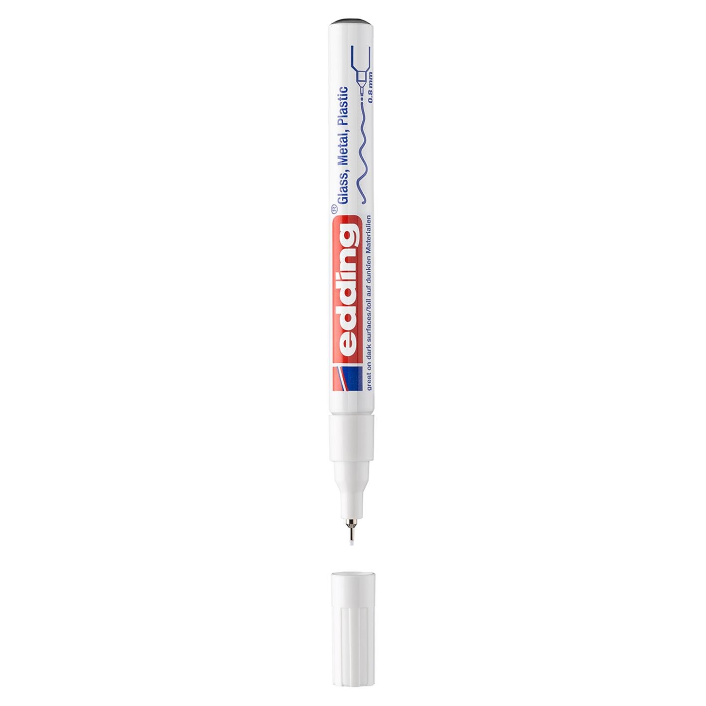 Edding 780 Hobi Sanat Kalemi 0.8 mm Uç Beyaz