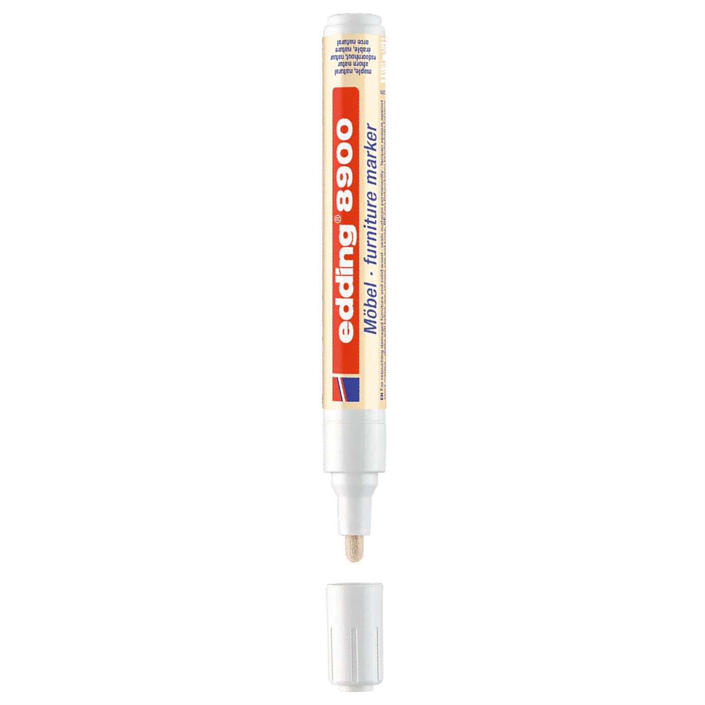 Edding 8900 Mobilya Rötuş Kalemi Yuvarlak Uç 1.5-2 mm Akça Ağaç Doğal(623)