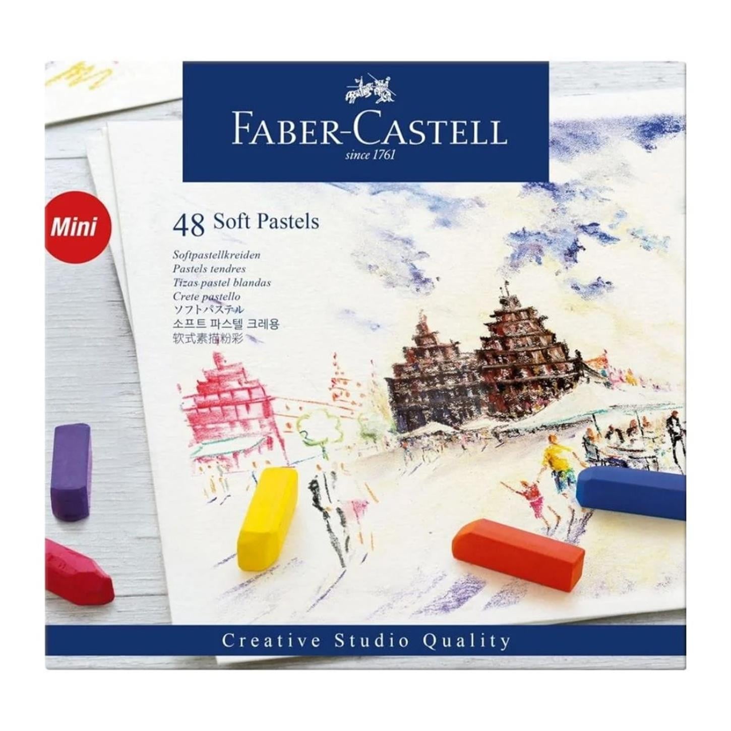 Faber Castel Creative Studio Mini Toz (Soft)  Pastel Boya, 48li