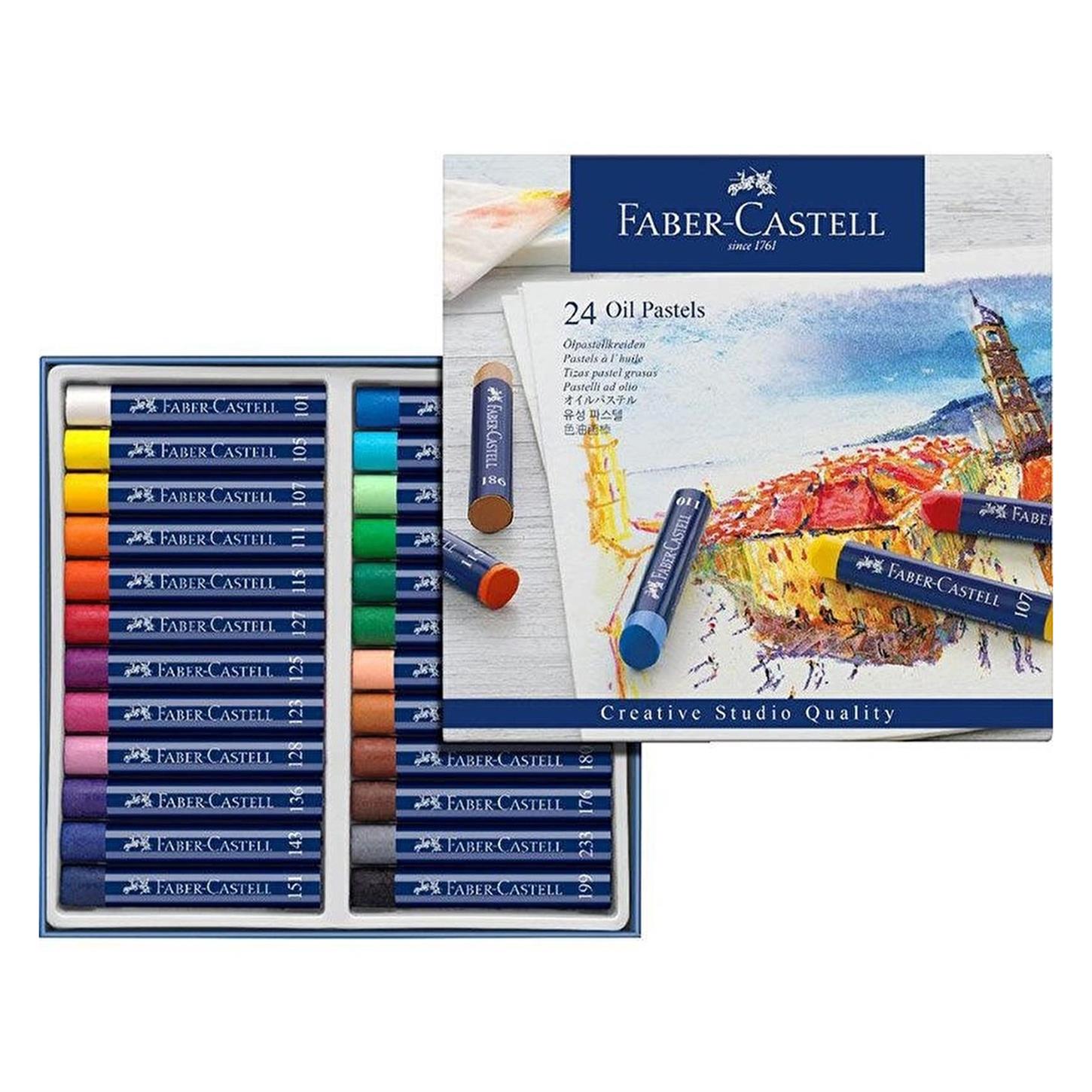 Faber Castel Creative Studio Yağlı Pastel Boya 24l