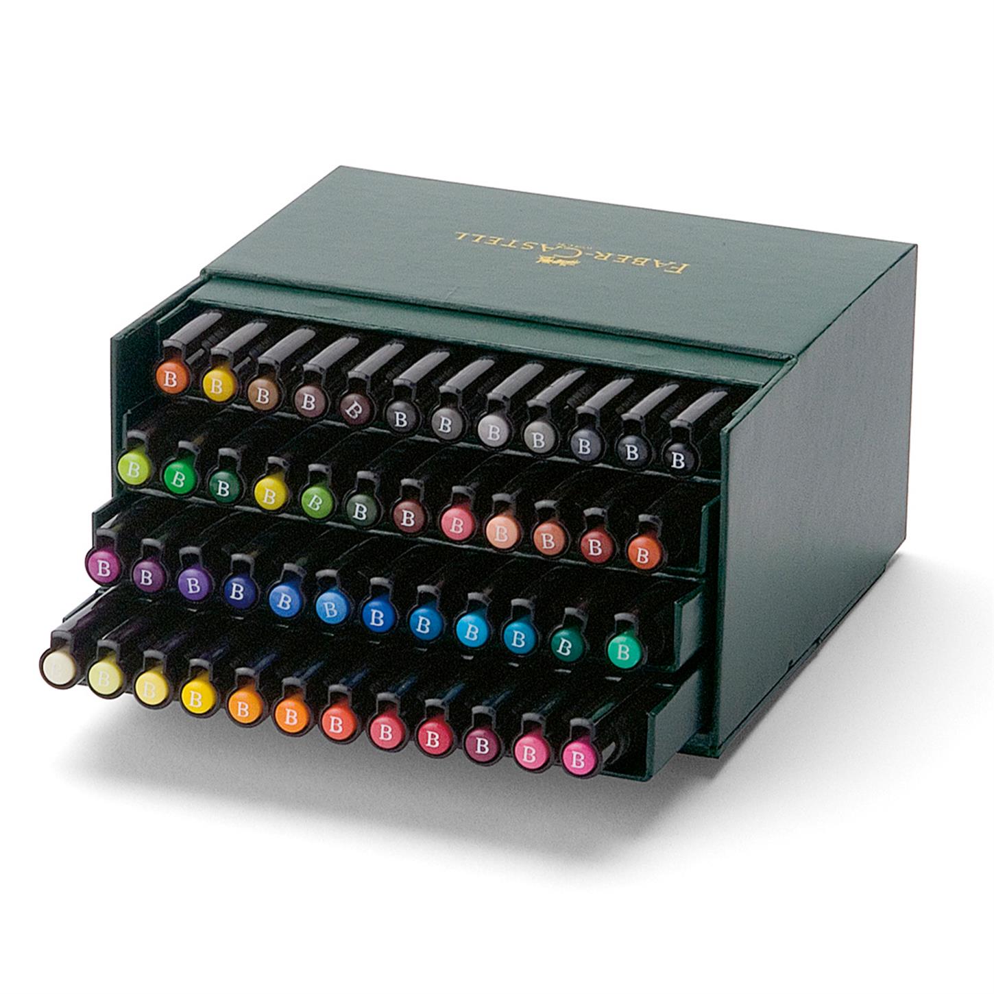 Faber Castel Pitt Artist Studio Box Fırça Uçlu  Çizim Kalemi, 48li