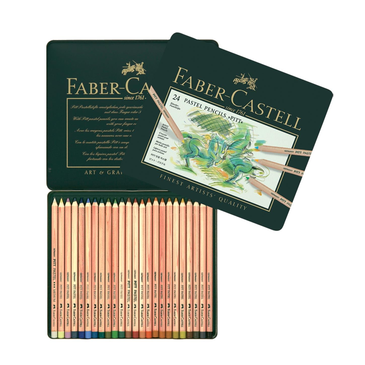 Faber Castel Pitt Pastel Boya Kalemi, 24lü