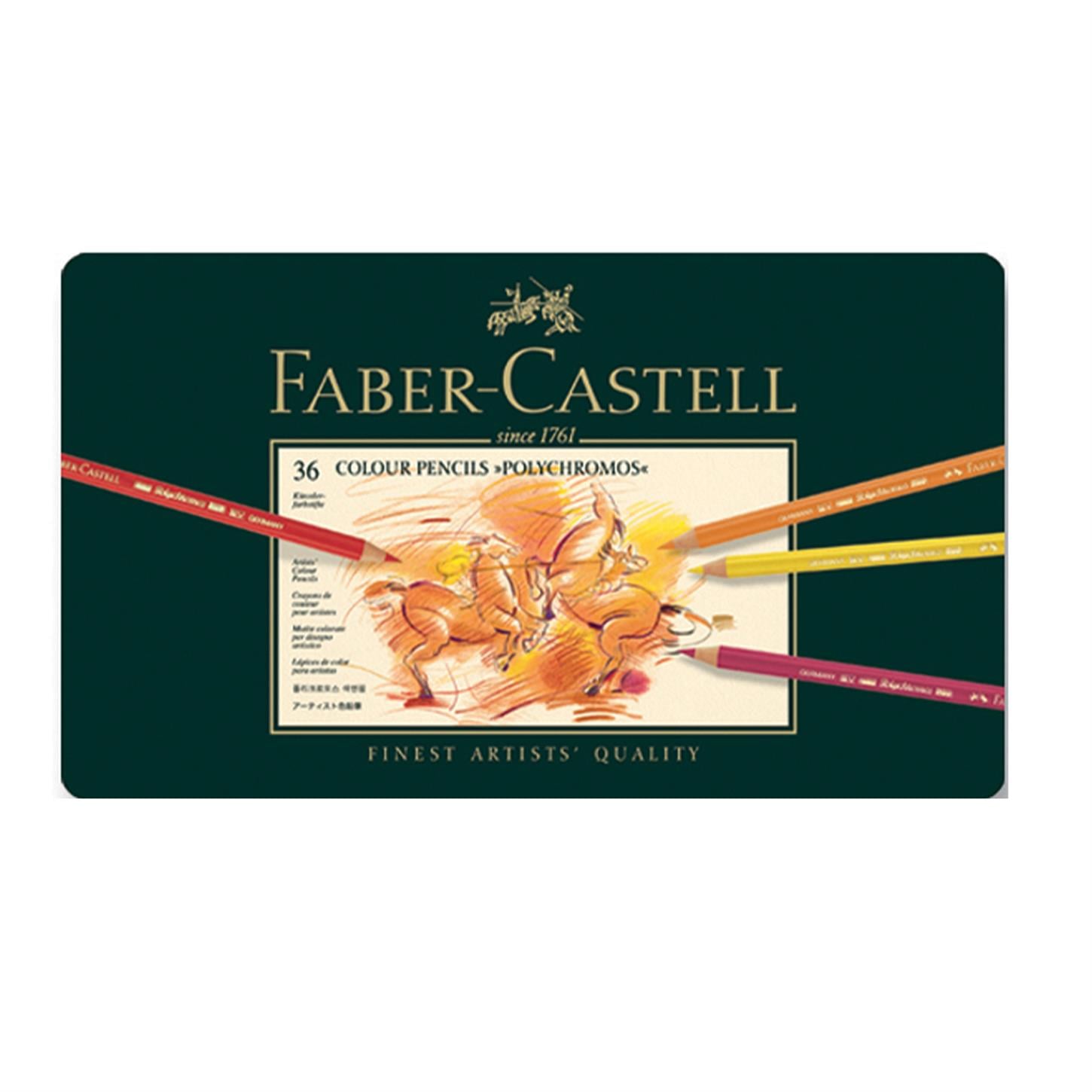 Faber Castel Polychromos Kuru Boya Kalemi, 36lı