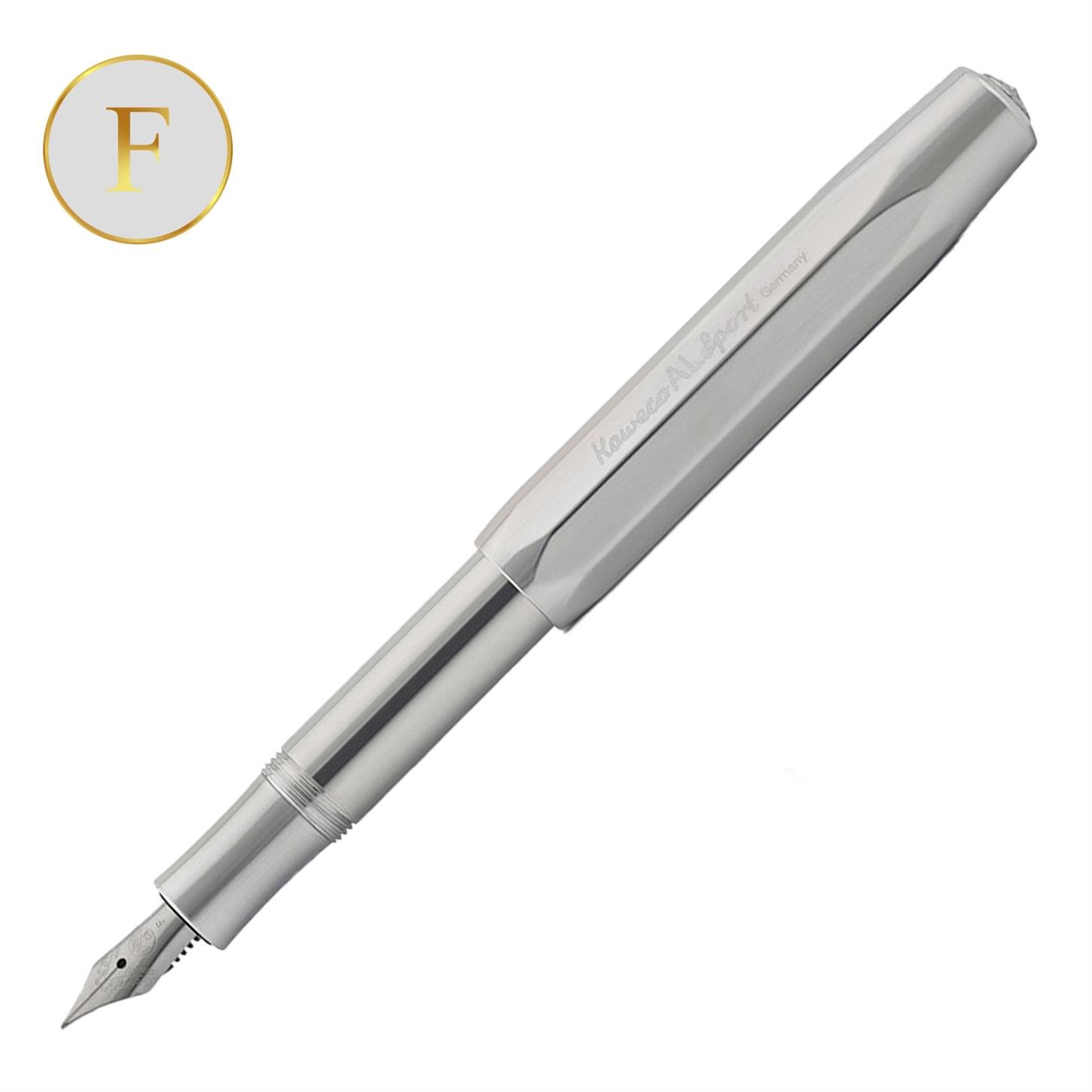 Kaweco Al Sport Dolma Kalem Parlak Krom  Fine (F) Uç