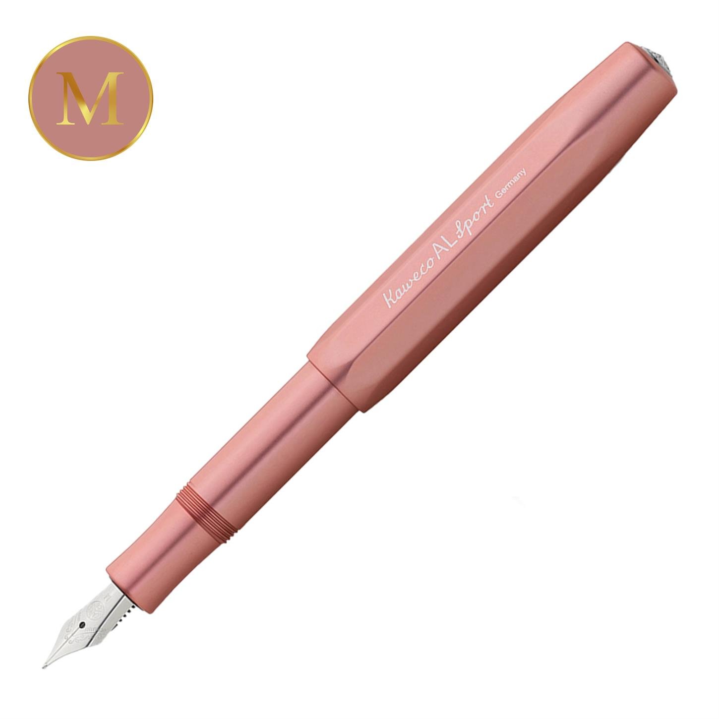 Kaweco Al Sport Dolma Kalem Rose Gold  Medium (M) Uç