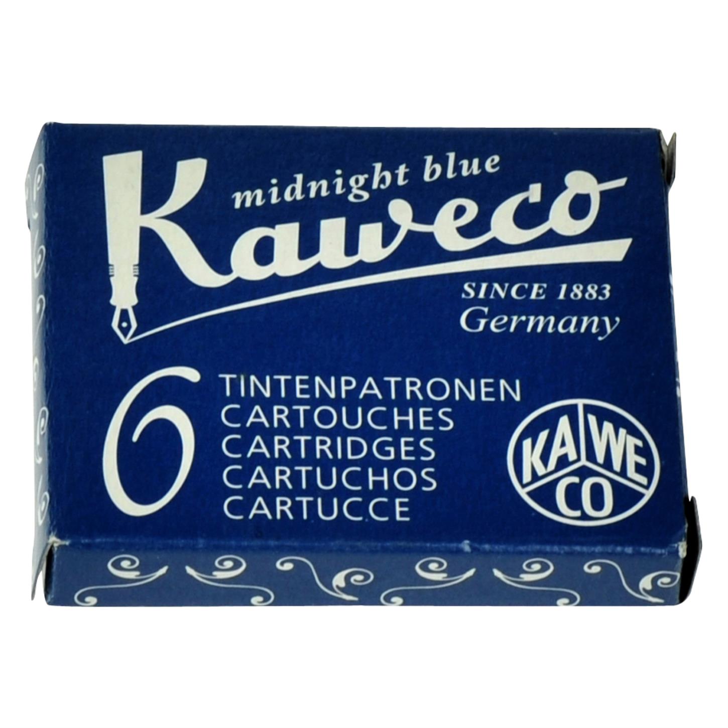 Kaweco Dolma Kalem Mürekkep Kartuşu 6lı Kutu Mavi -Siyah