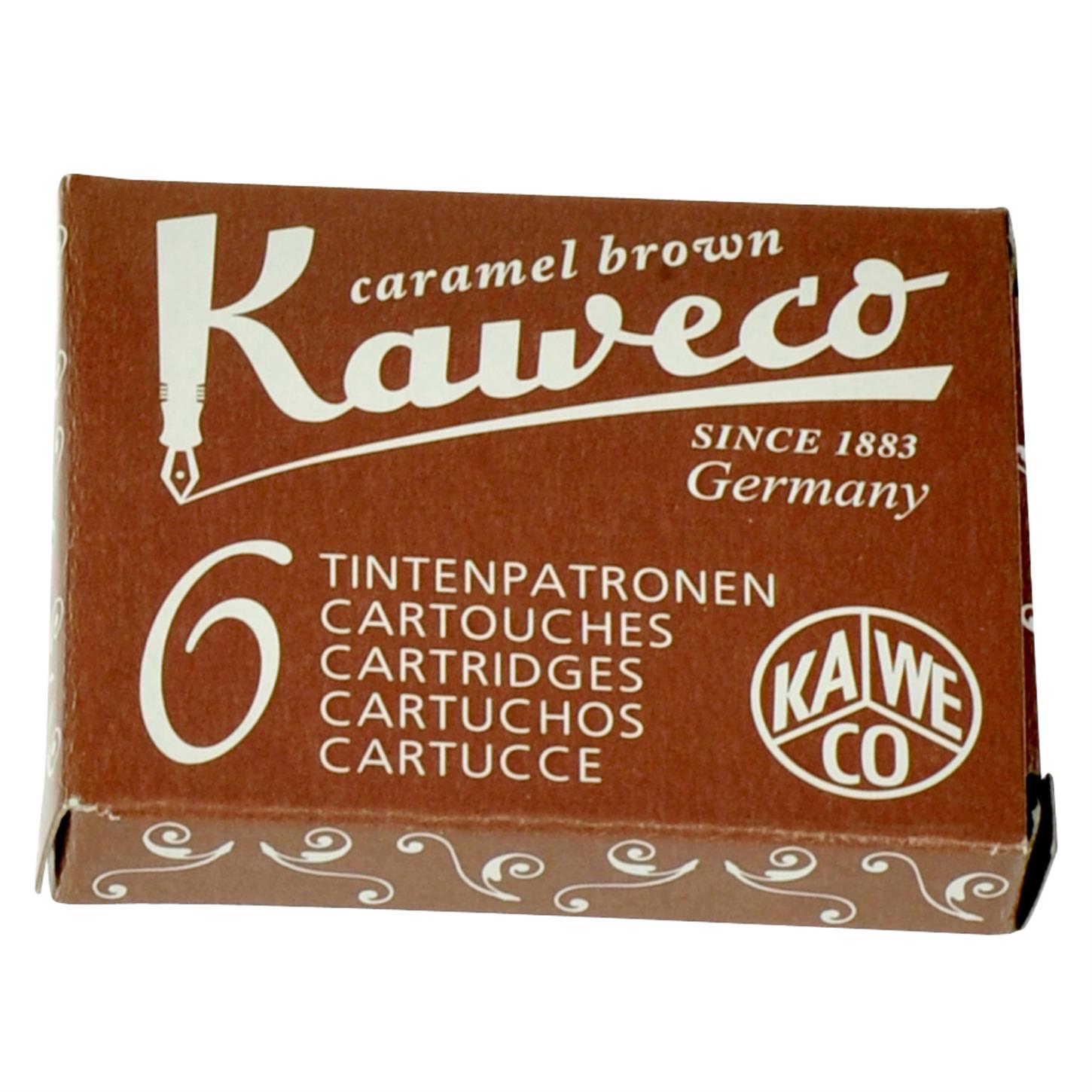 Kaweco Dolma Kalem Mürekkep Kartuşu 6lı Kutu Kahv